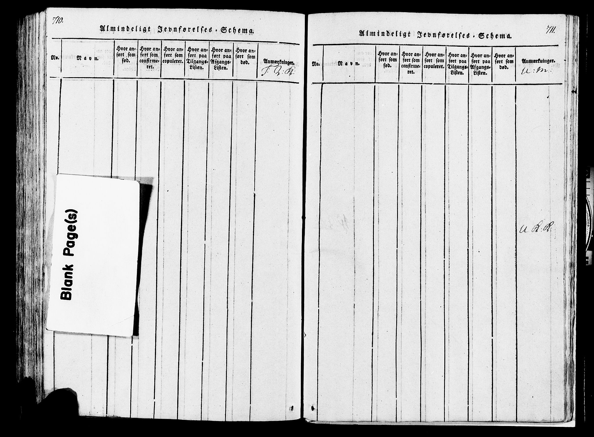 Løten prestekontor, AV/SAH-PREST-022/K/Ka/L0005: Parish register (official) no. 5, 1814-1832, p. 710-711