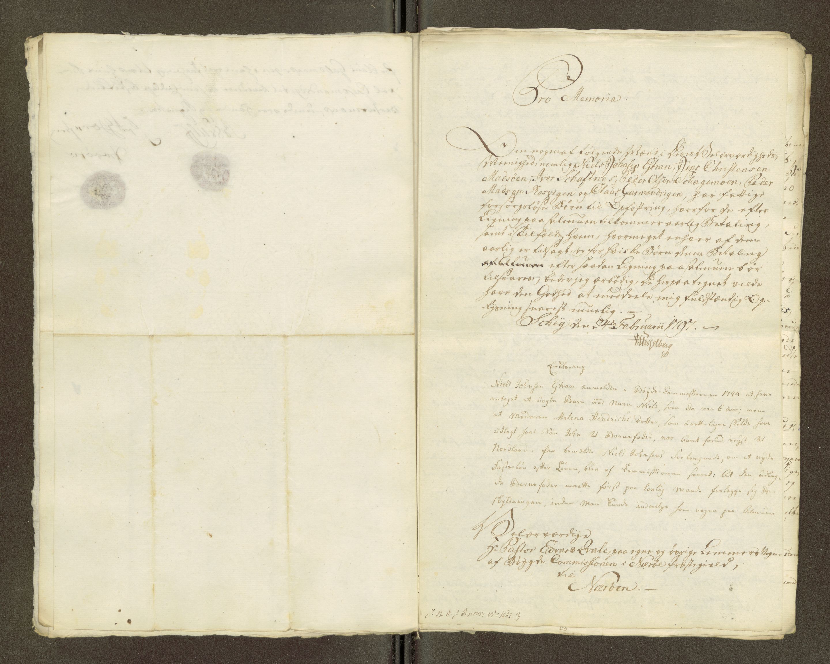 Namdal sorenskriveri, SAT/A-4133/1/1/1O/1Oa/L0007: Sivile og offentlige saker, 1798, p. 308