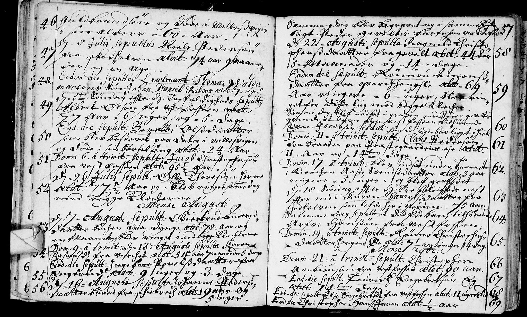 Eiker kirkebøker, AV/SAKO-A-4/F/Fa/L0006: Parish register (official) no. I 6 /1, 1705-1733