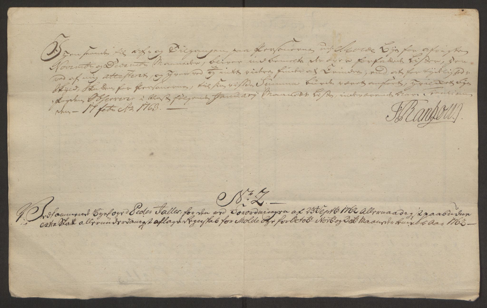 Rentekammeret inntil 1814, Reviderte regnskaper, Byregnskaper, AV/RA-EA-4066/R/Rq/L0487/0004: [Q1] Kontribusjonsregnskap / Ekstraskatt, 1762-1772, p. 31