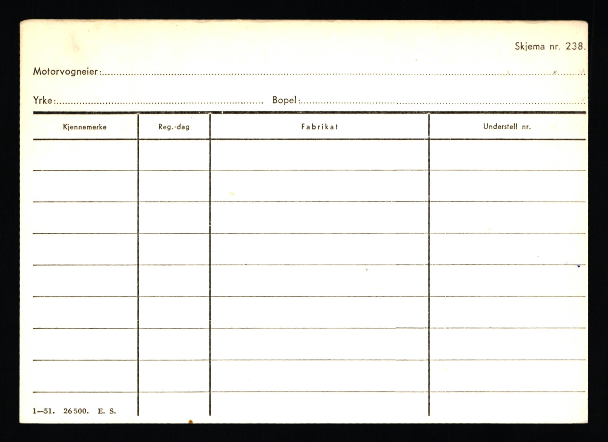 Stavanger trafikkstasjon, SAST/A-101942/0/H/L0025: Meling - Mygland, 1930-1971, p. 580