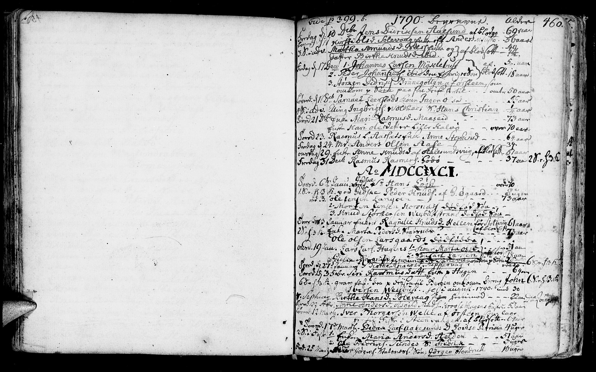 Ministerialprotokoller, klokkerbøker og fødselsregistre - Møre og Romsdal, AV/SAT-A-1454/528/L0393: Parish register (official) no. 528A04, 1762-1800, p. 460