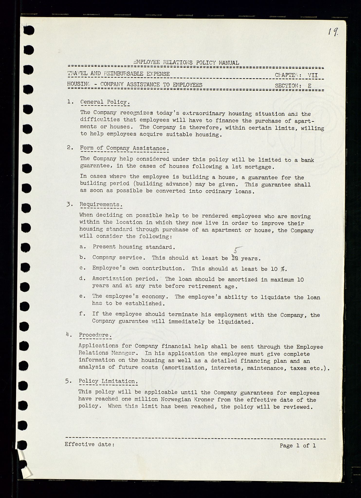 Pa 0982 - Esso Norge A/S, AV/SAST-A-100448/A/Aa/L0001/0002: Den administrerende direksjon Board minutes (styrereferater) / Den administrerende direksjon Board minutes (styrereferater), 1960-1961, p. 66