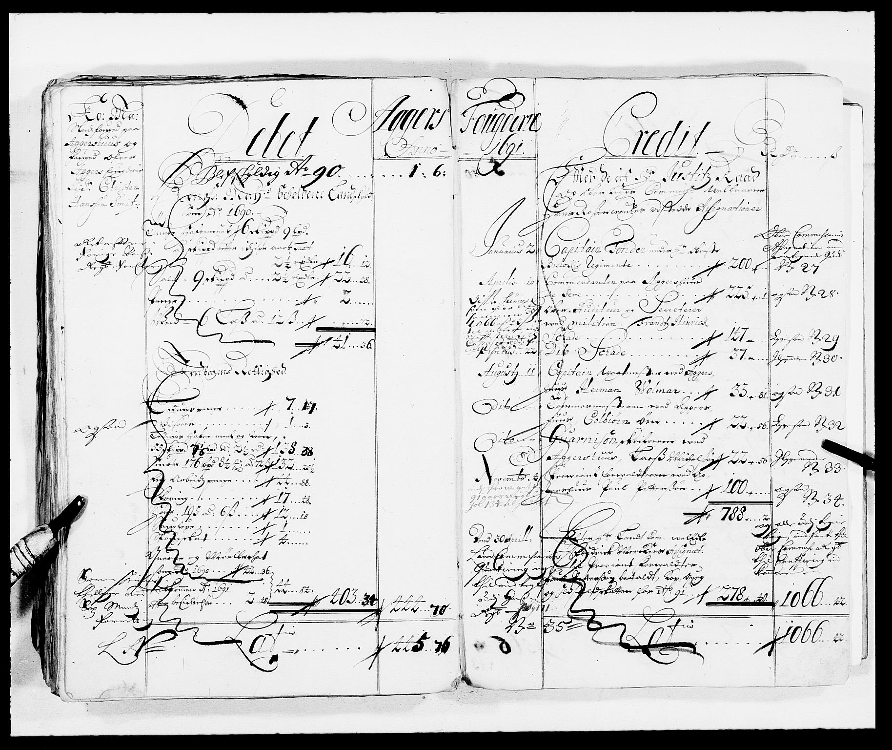 Rentekammeret inntil 1814, Reviderte regnskaper, Fogderegnskap, RA/EA-4092/R08/L0420: Fogderegnskap Aker, 1682-1691, p. 100