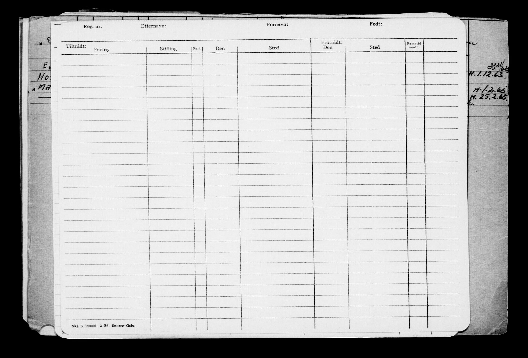 Direktoratet for sjømenn, AV/RA-S-3545/G/Gb/L0075: Hovedkort, 1908, p. 33