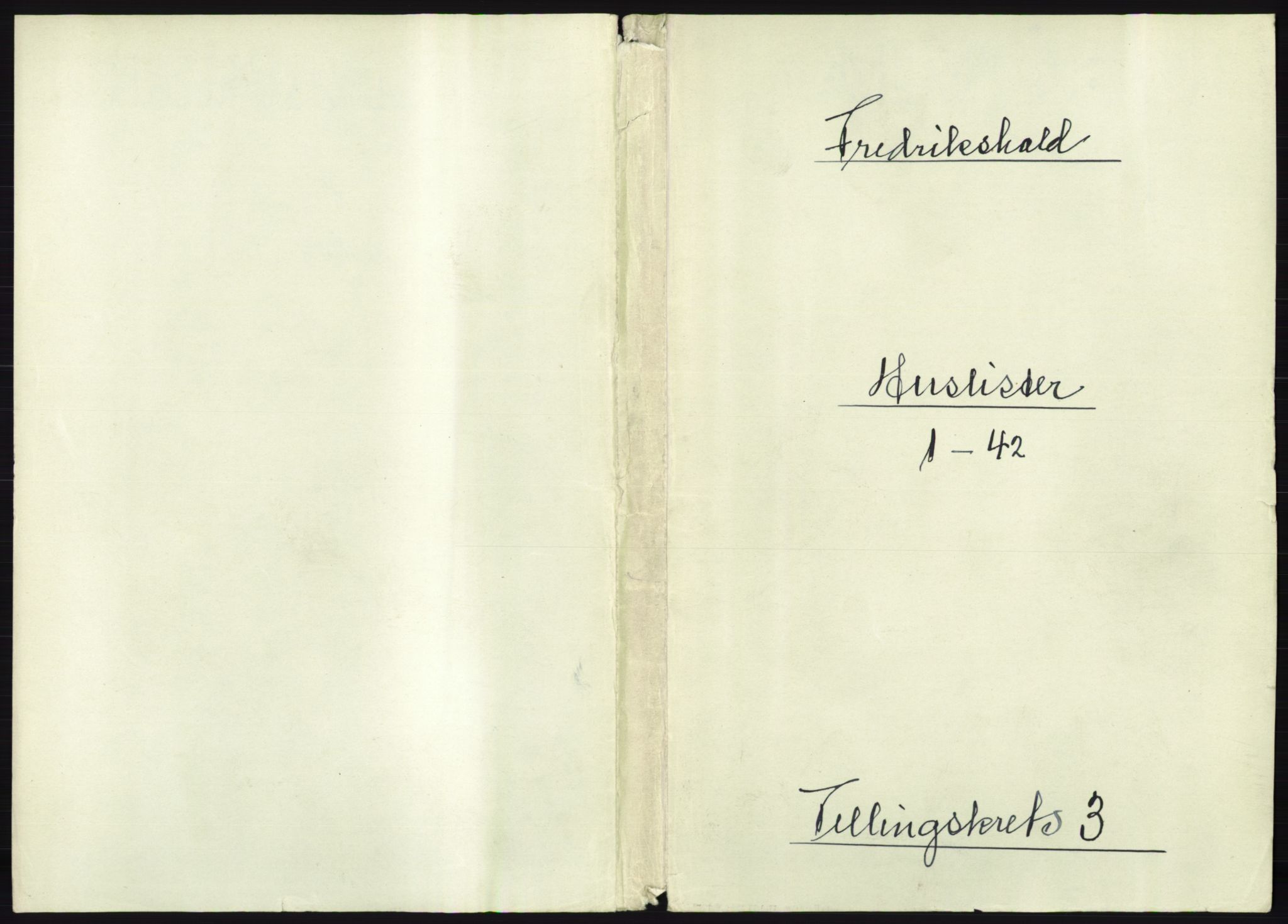 RA, 1891 census for 0101 Fredrikshald, 1891, p. 282