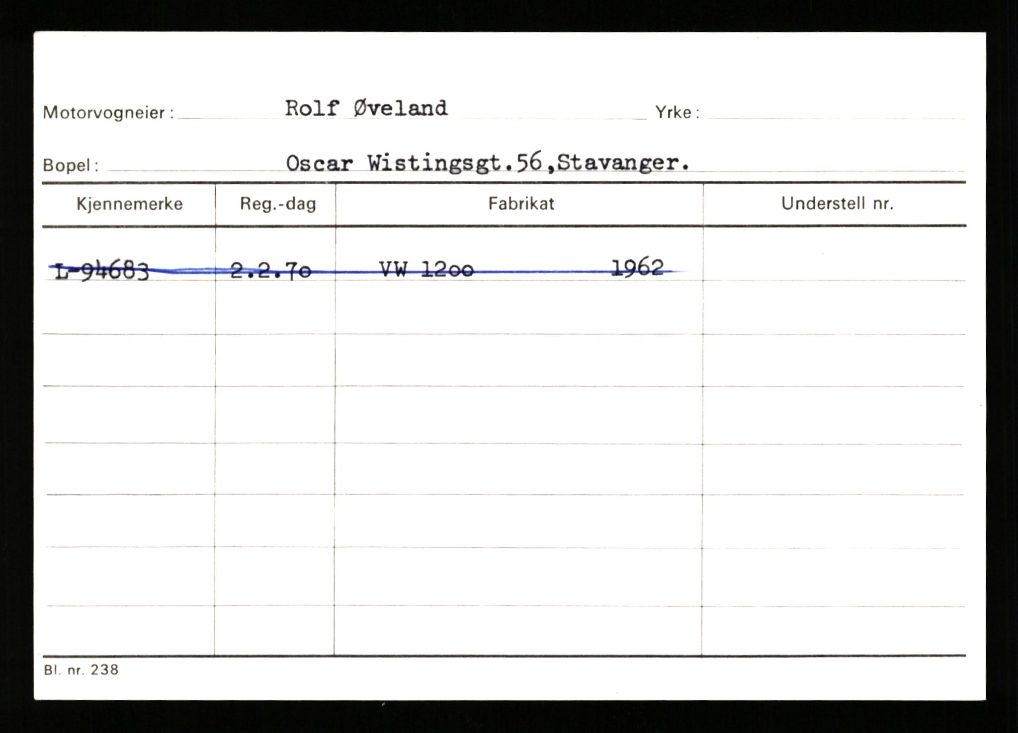 Stavanger trafikkstasjon, AV/SAST-A-101942/0/H/L0044: Øksna - Åmo, 1930-1971, p. 1431