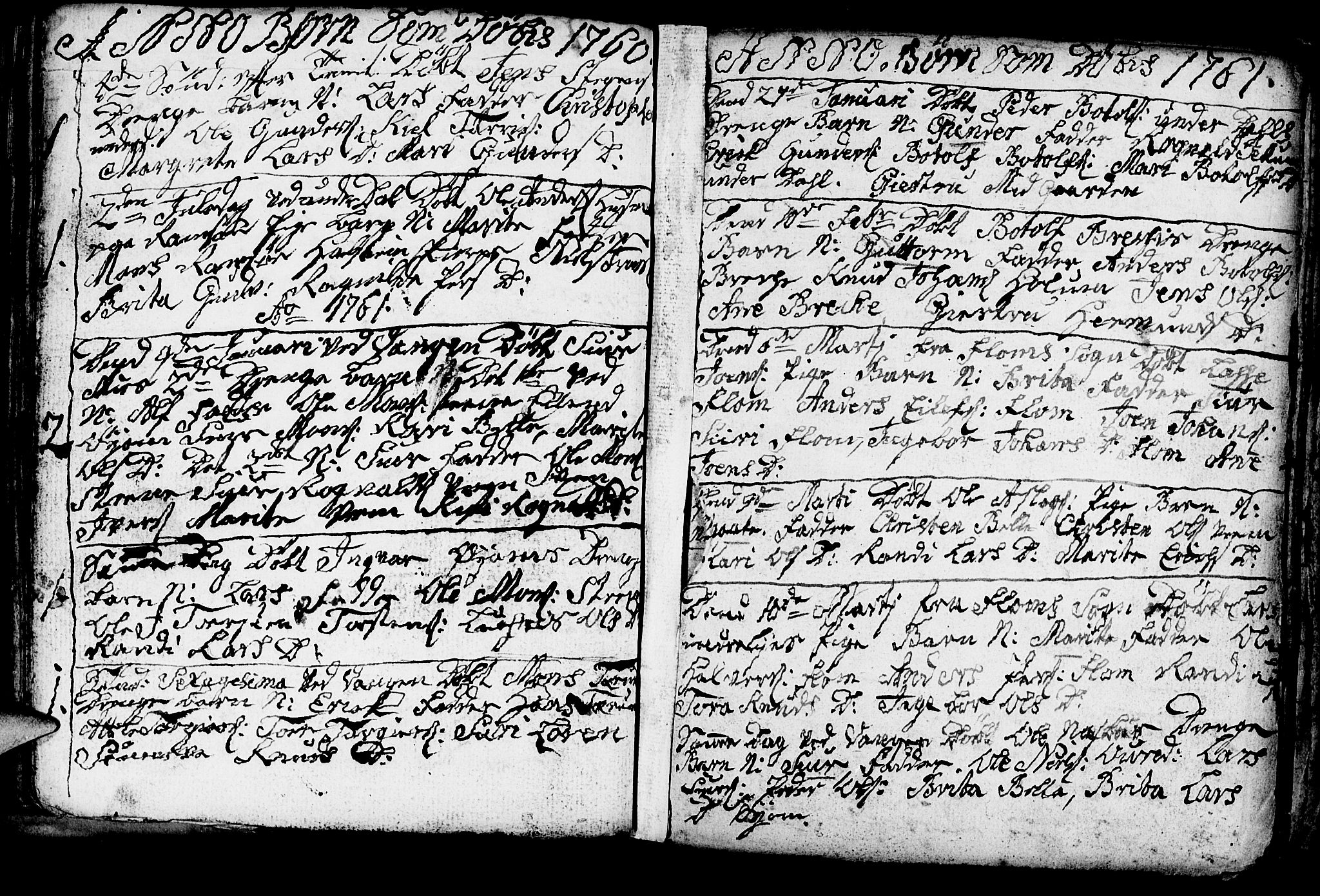 Aurland sokneprestembete, SAB/A-99937/H/Ha/Haa/L0003: Parish register (official) no. A 3, 1735-1761, p. 107