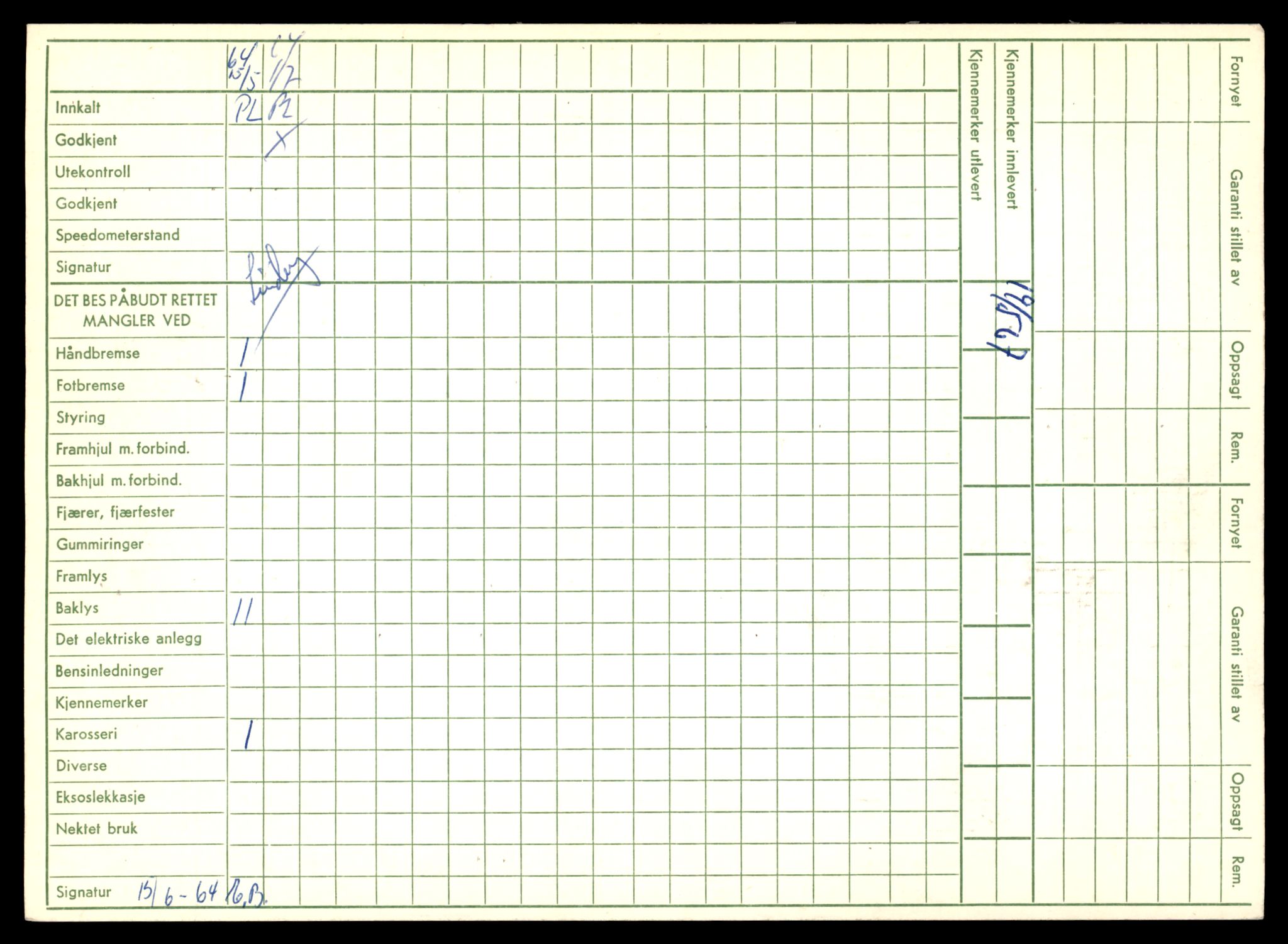 Møre og Romsdal vegkontor - Ålesund trafikkstasjon, SAT/A-4099/F/Fe/L0049: Registreringskort for kjøretøy T 14864 - T 18613, 1927-1998, p. 1086