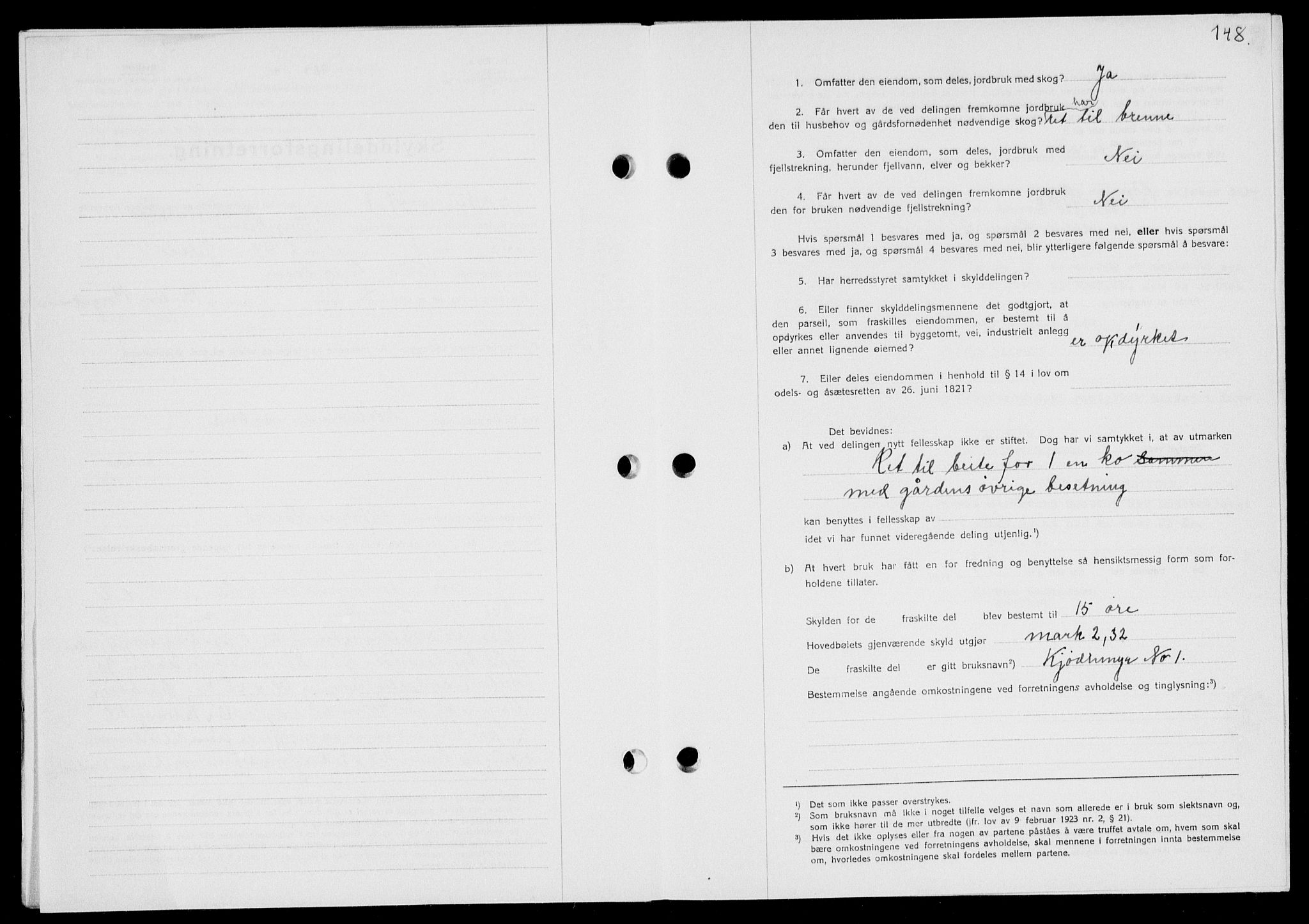 Ryfylke tingrett, SAST/A-100055/001/II/IIB/L0088: Mortgage book no. 67, 1942-1942, Diary no: : 987/1942