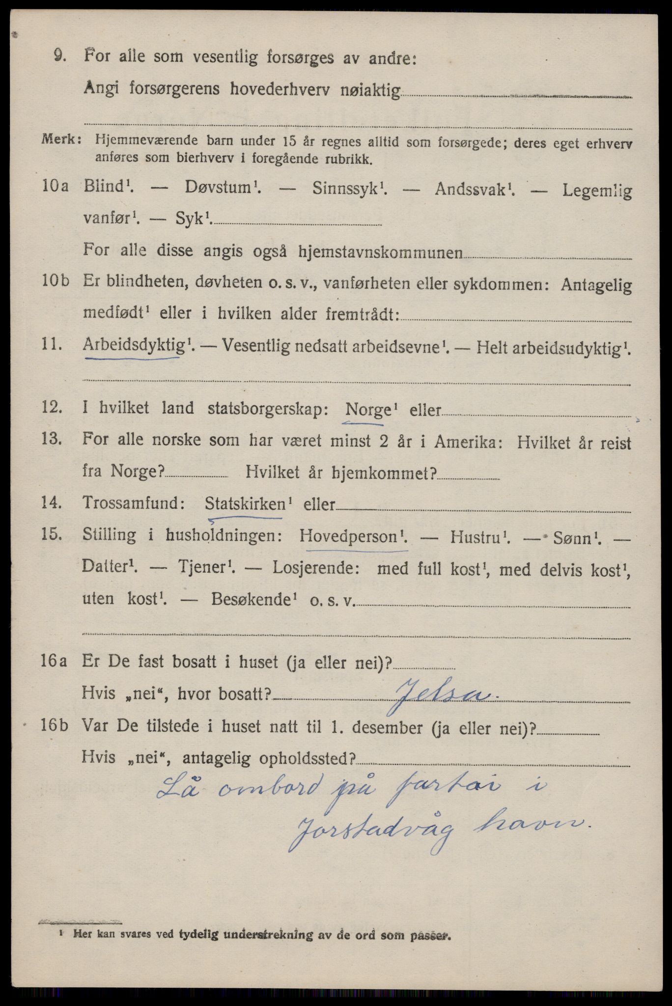 SAST, 1920 census for Sjernarøy, 1920, p. 655