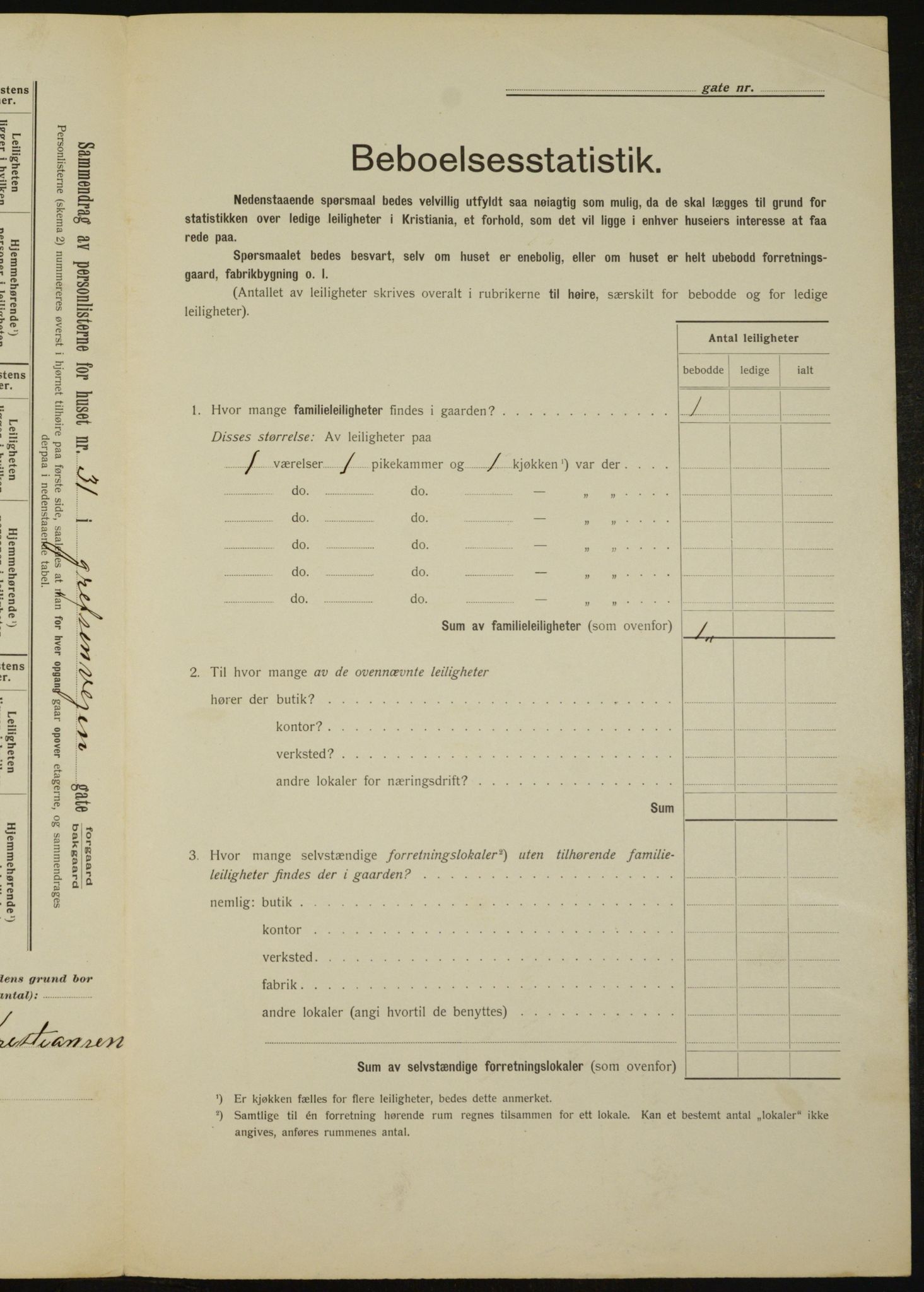 OBA, Municipal Census 1912 for Kristiania, 1912, p. 29502