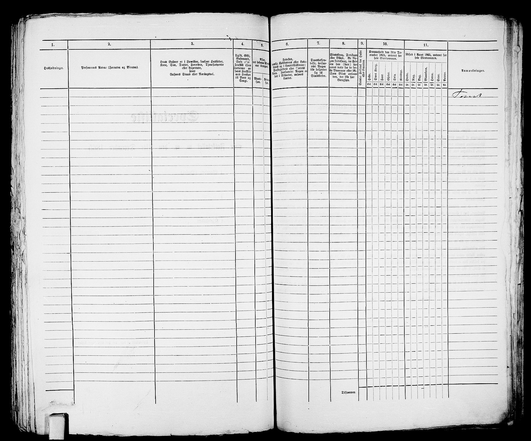 RA, 1865 census for Sandeherred/Sandefjord, 1865, p. 408