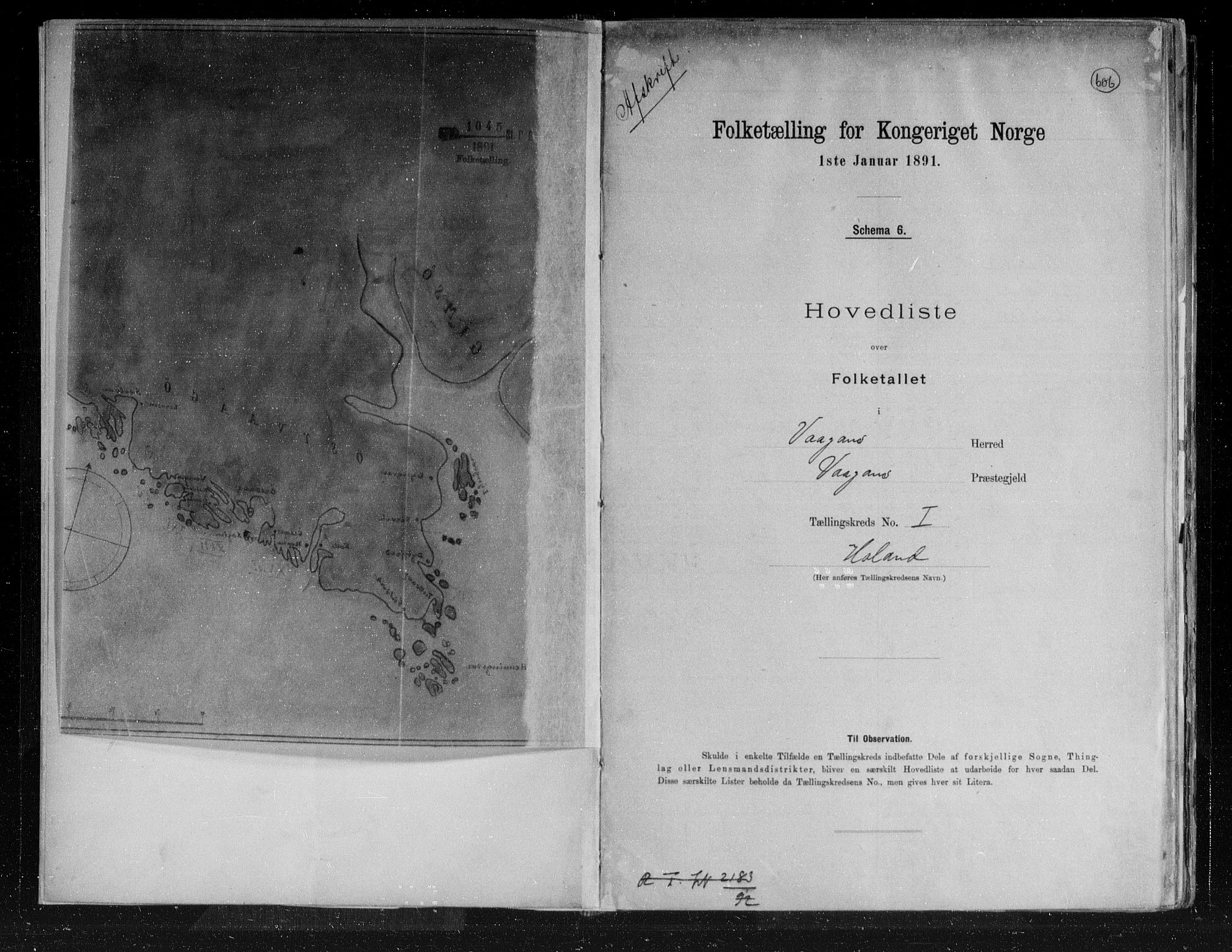 RA, 1891 census for 1865 Vågan, 1891, p. 8