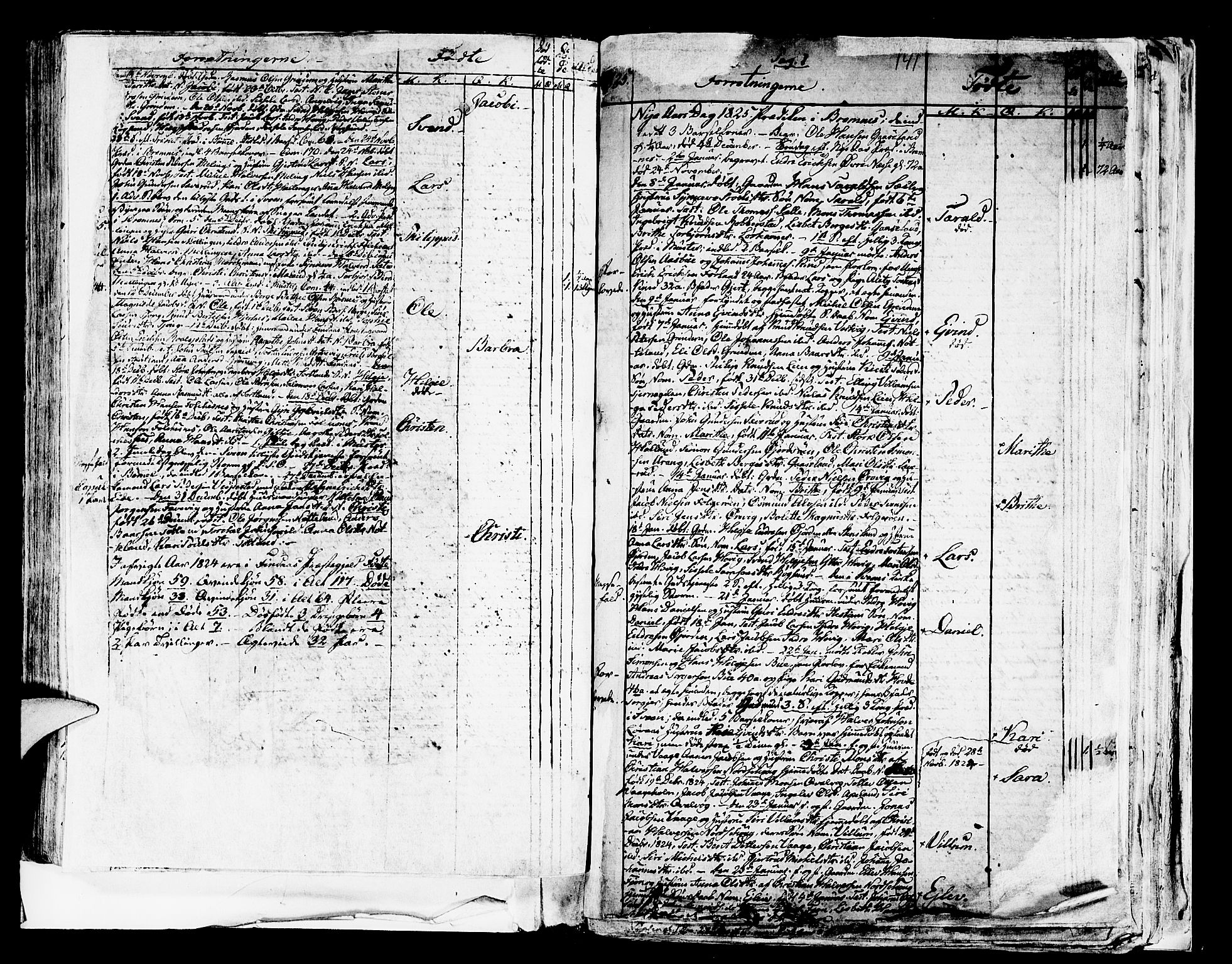 Finnås sokneprestembete, SAB/A-99925/H/Ha/Haa/Haaa/L0004: Parish register (official) no. A 4, 1804-1830, p. 141