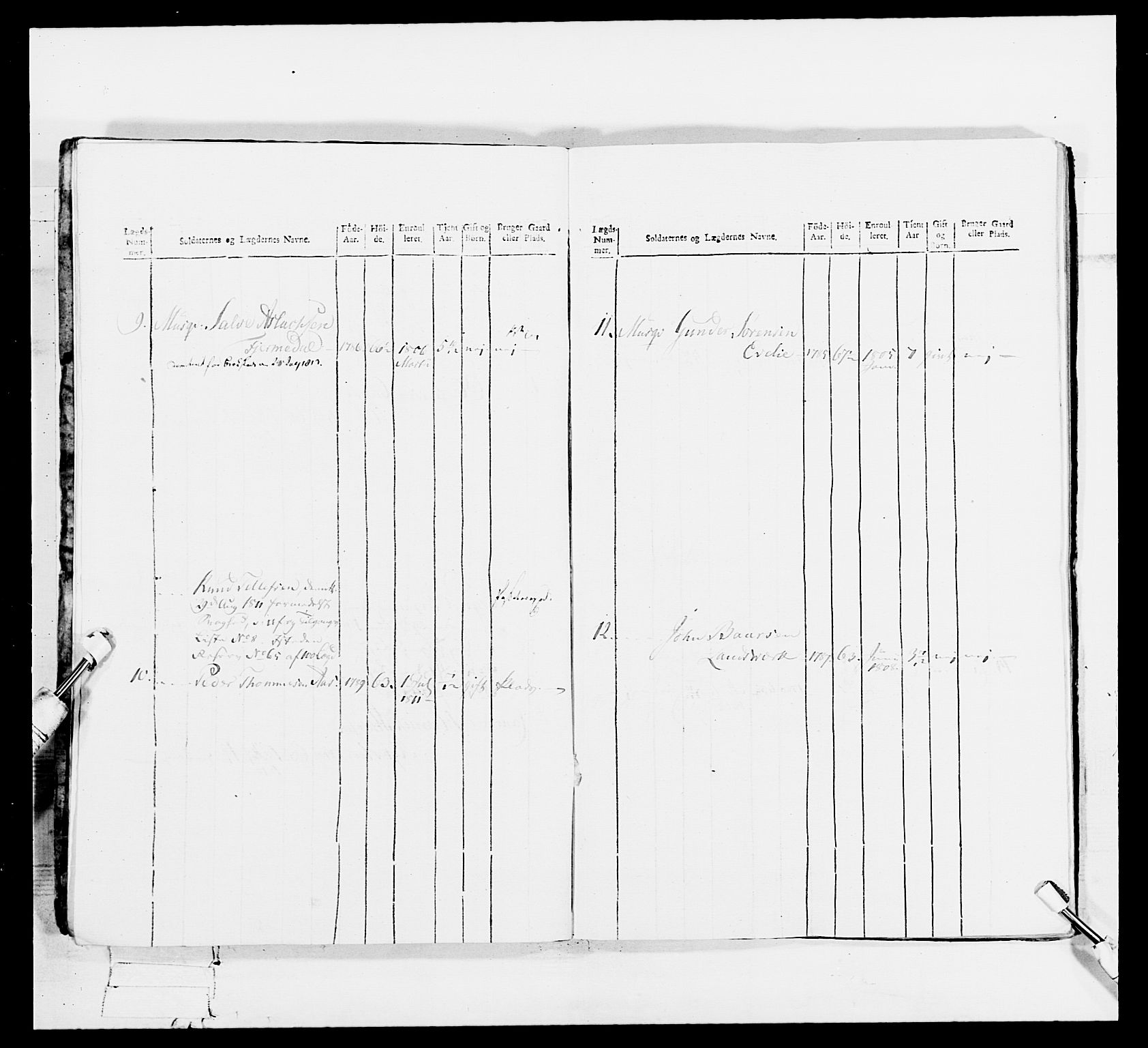 Generalitets- og kommissariatskollegiet, Det kongelige norske kommissariatskollegium, AV/RA-EA-5420/E/Eh/L0113: Vesterlenske nasjonale infanteriregiment, 1812, p. 168