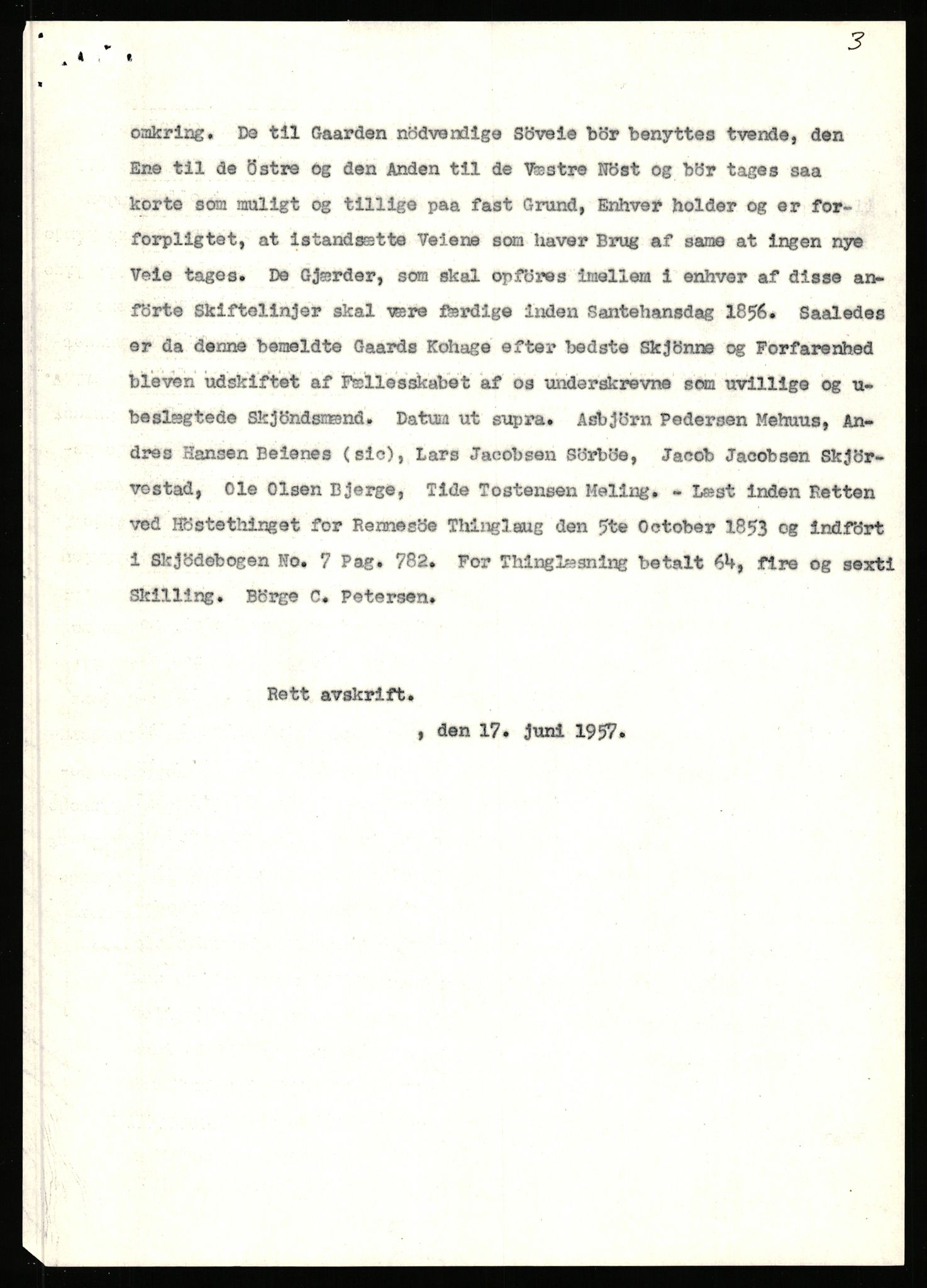 Statsarkivet i Stavanger, AV/SAST-A-101971/03/Y/Yj/L0002: Avskrifter sortert etter gårdsnavn: Amdal indre - Askeland, 1750-1930, p. 562