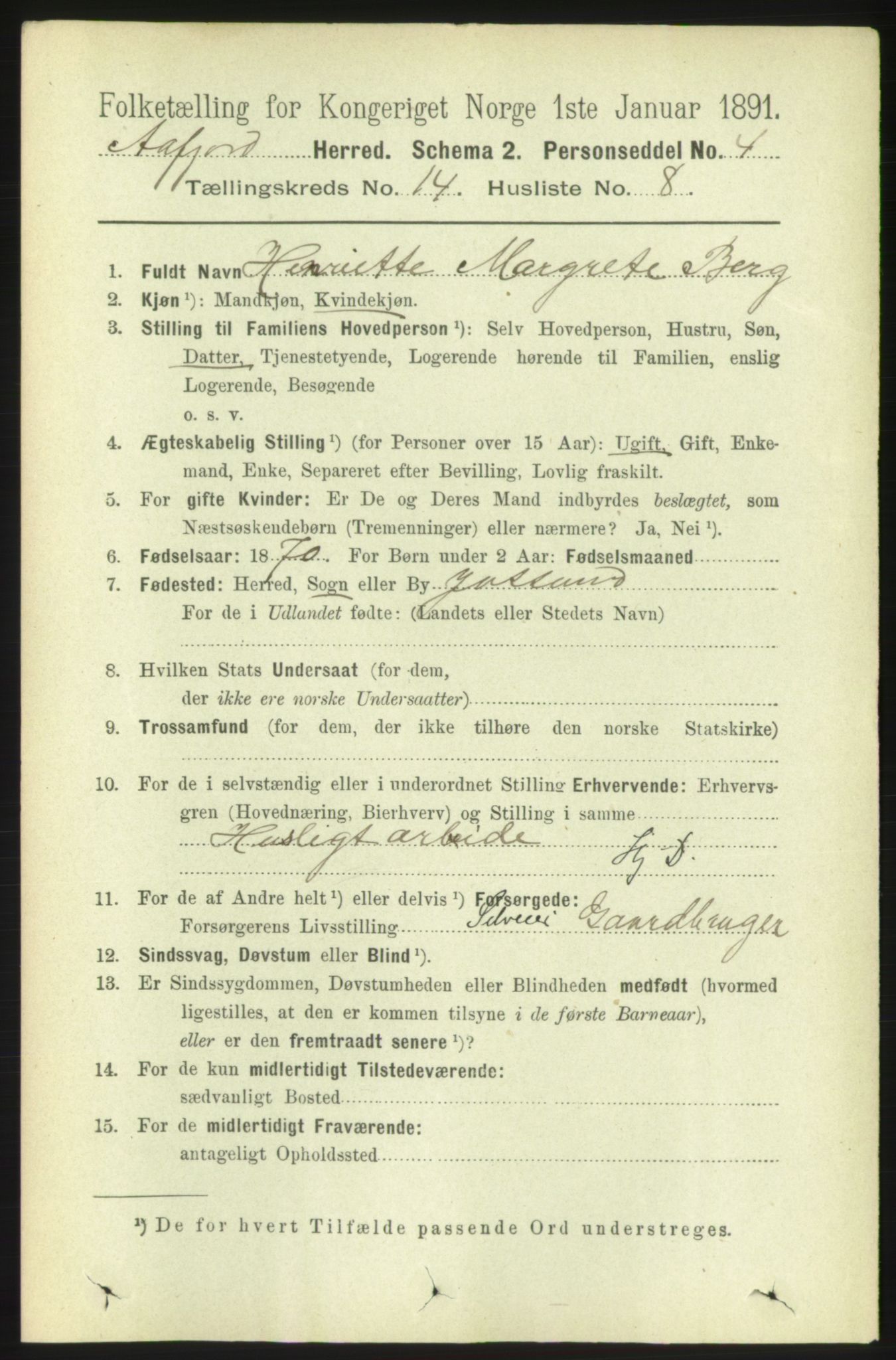 RA, 1891 census for 1630 Åfjord, 1891, p. 4680