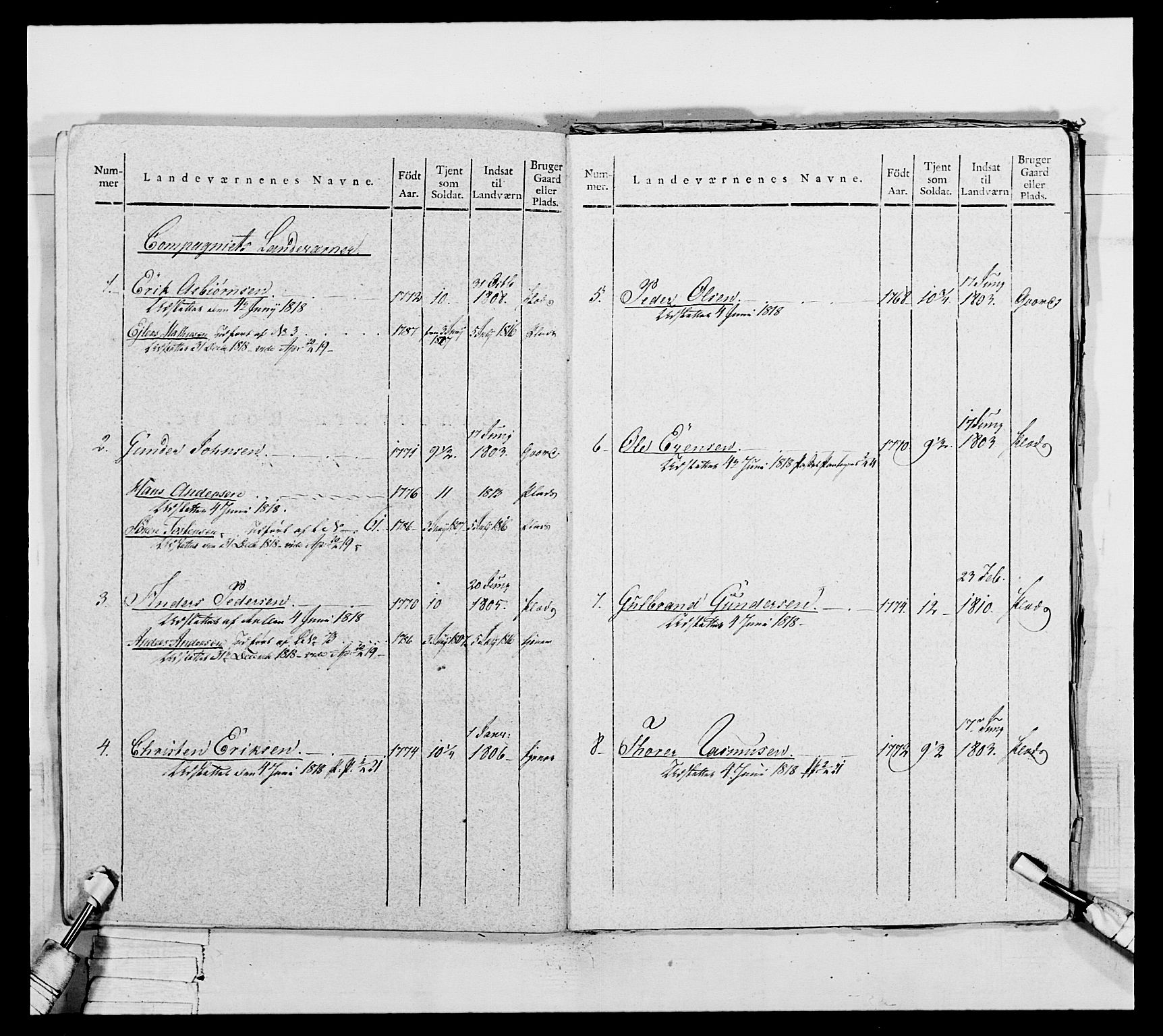 Generalitets- og kommissariatskollegiet, Det kongelige norske kommissariatskollegium, AV/RA-EA-5420/E/Eh/L0050: Akershusiske skarpskytterregiment, 1812, p. 486