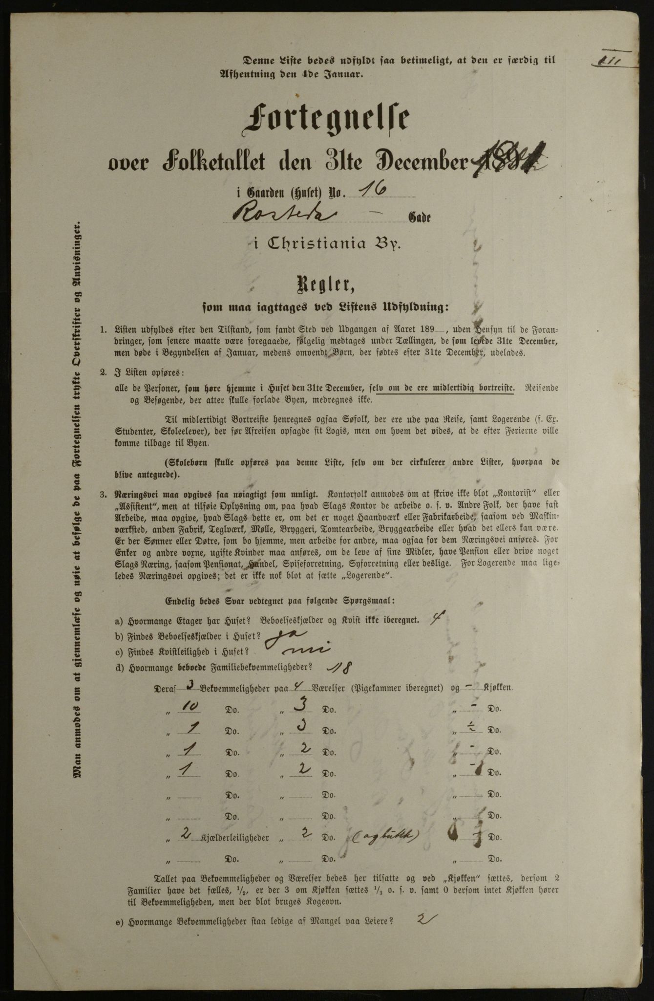 OBA, Municipal Census 1901 for Kristiania, 1901, p. 12971