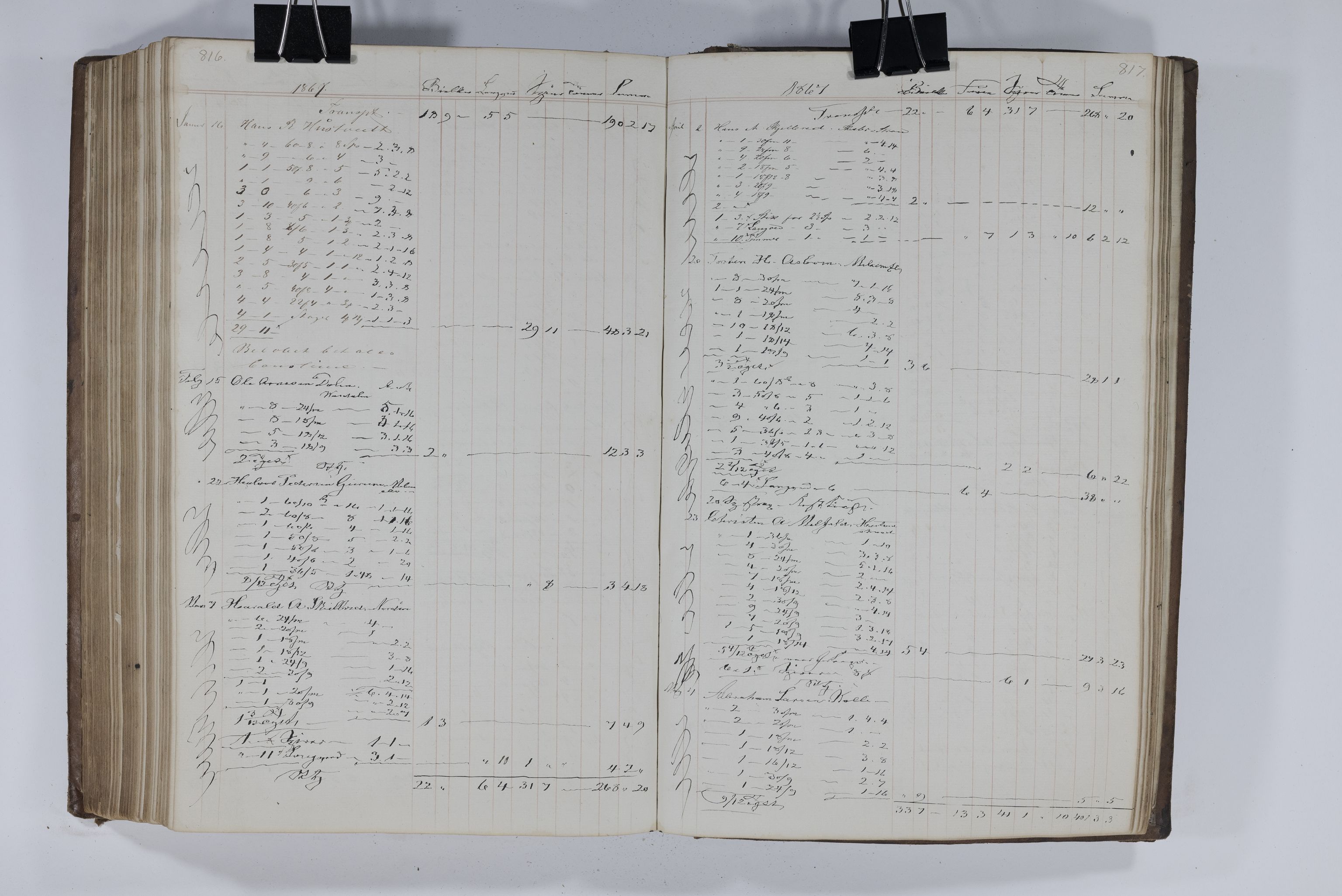 Blehr/ Kjellestad, TEMU/TGM-A-1212/E/Ea/L0003: Merkebok, 1858-1869, p. 297