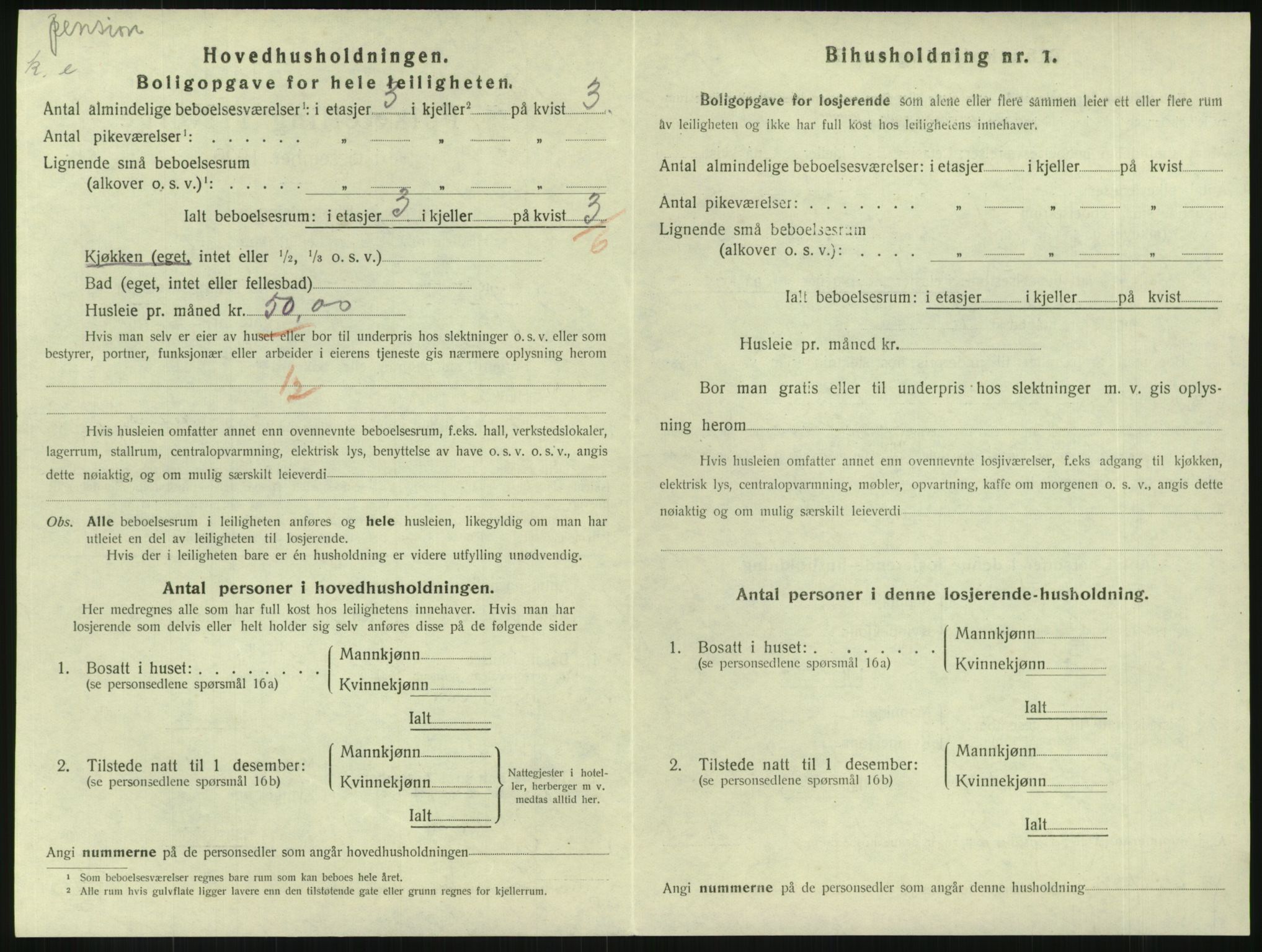 SAKO, 1920 census for Horten, 1920, p. 4300