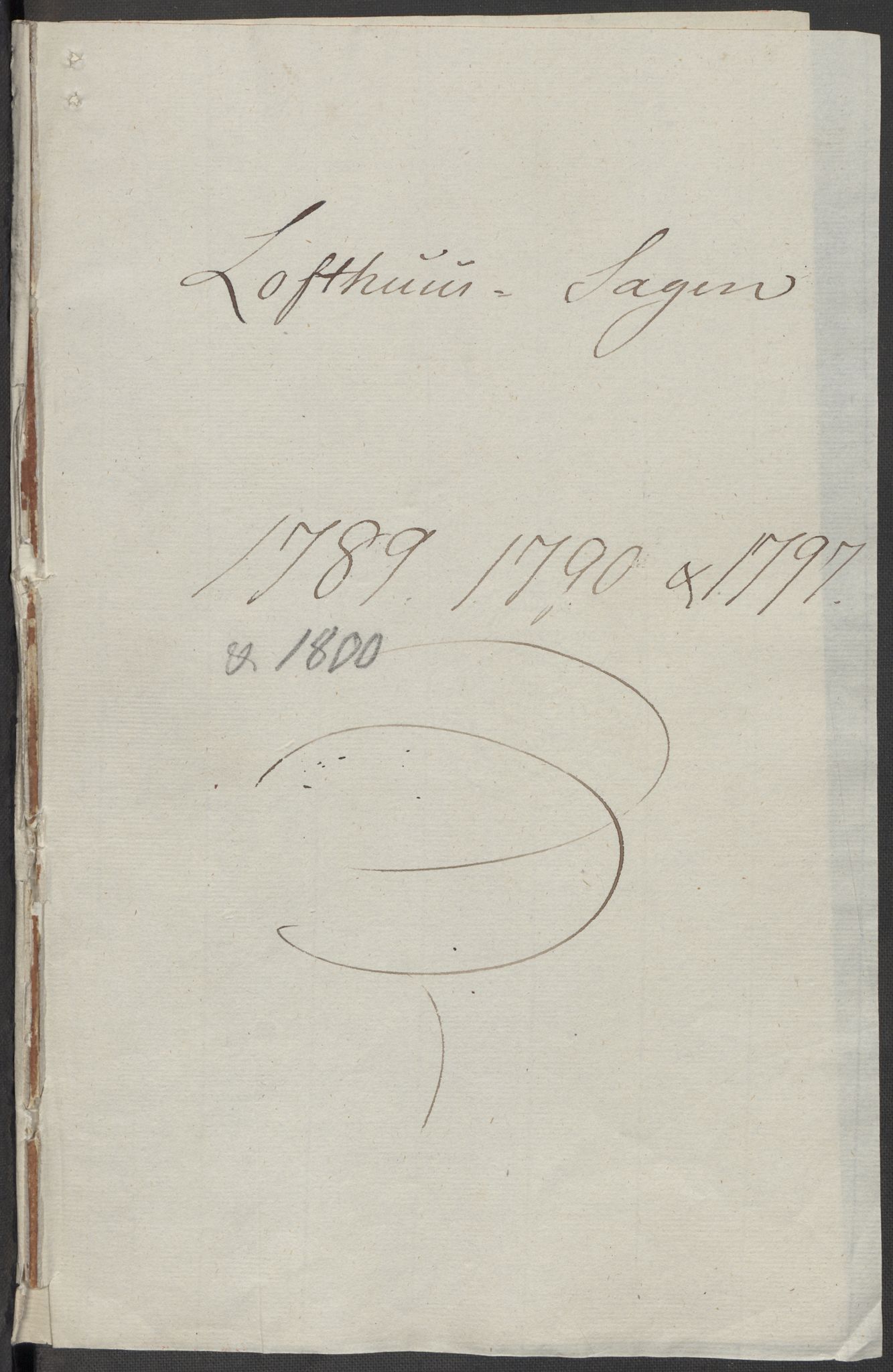 Danske Kanselli, Skapsaker, AV/RA-EA-4061/F/L0102: Skap 16, pakke 7 VIII, 1787-1800, p. 324