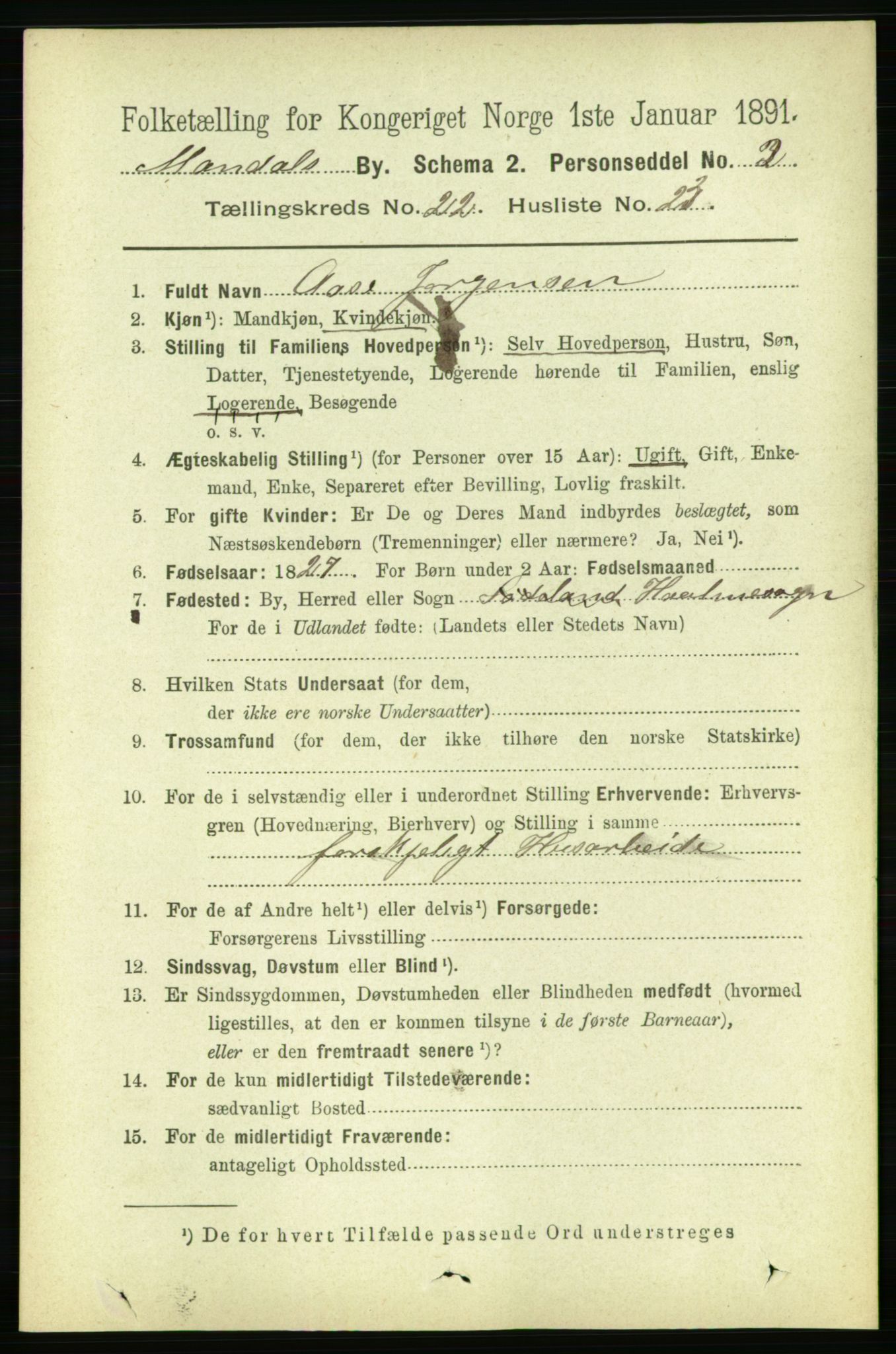 RA, 1891 census for 1002 Mandal, 1891, p. 4294