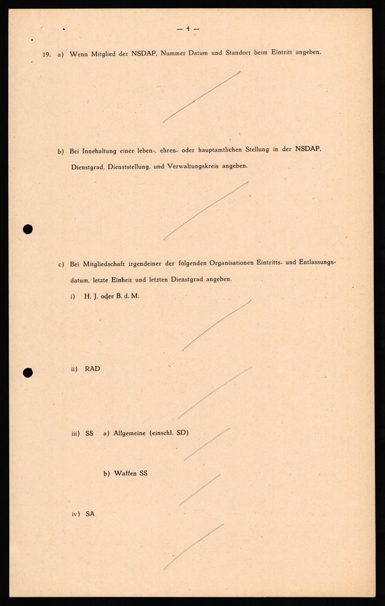 Forsvaret, Forsvarets overkommando II, AV/RA-RAFA-3915/D/Db/L0030: CI Questionaires. Tyske okkupasjonsstyrker i Norge. Tyskere., 1945-1946, p. 348