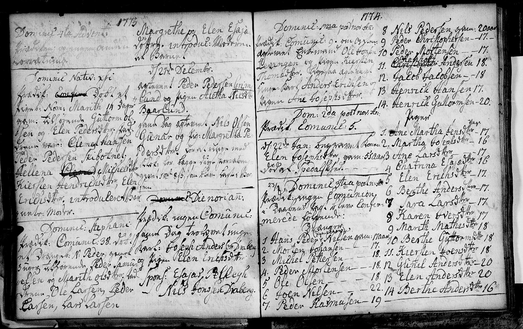 Lyngen sokneprestembete, SATØ/S-1289/H/He/Hea/L0001kirke: Parish register (official) no. 1, 1756-1785