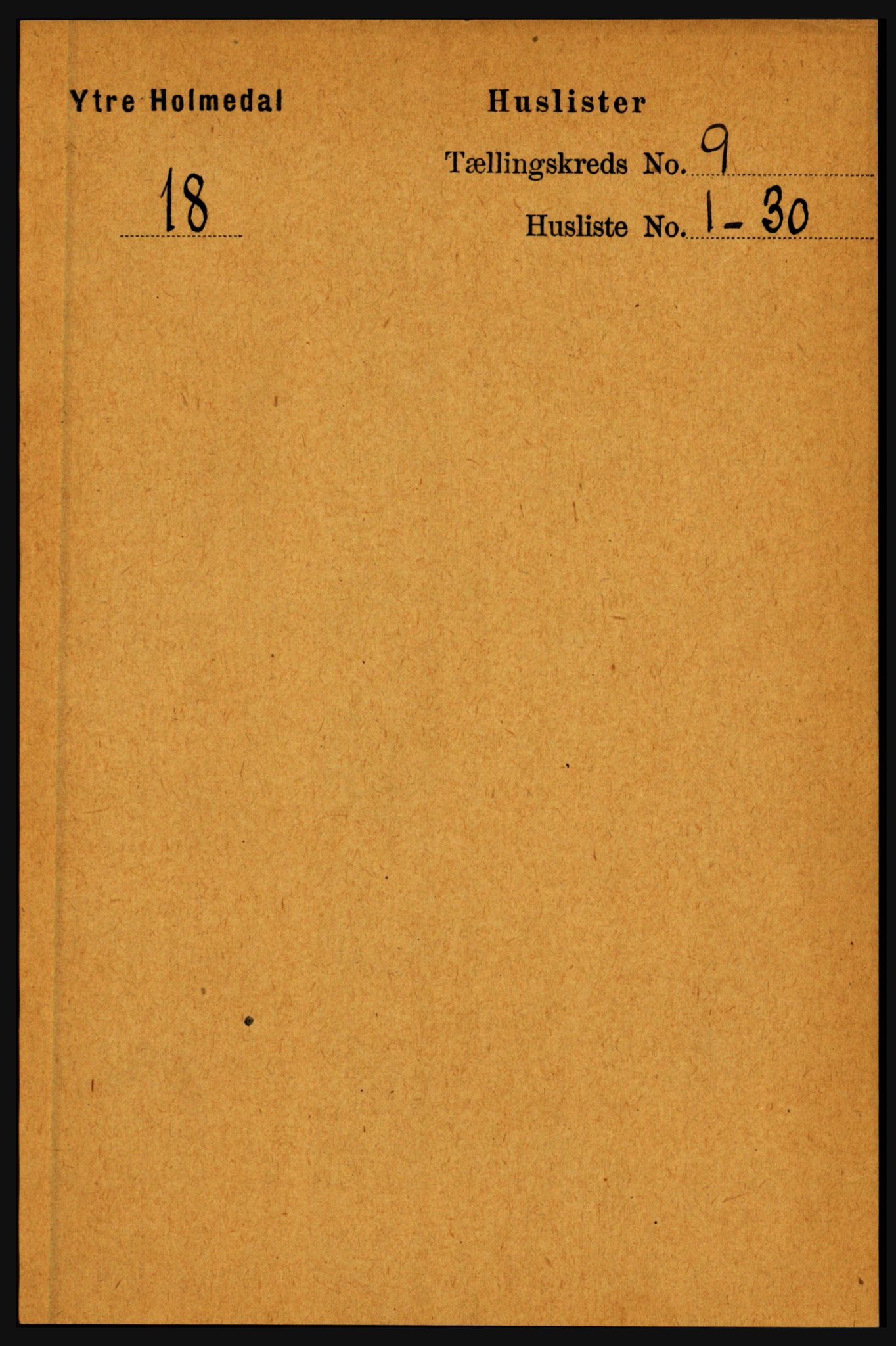 RA, 1891 census for 1429 Ytre Holmedal, 1891, p. 2008