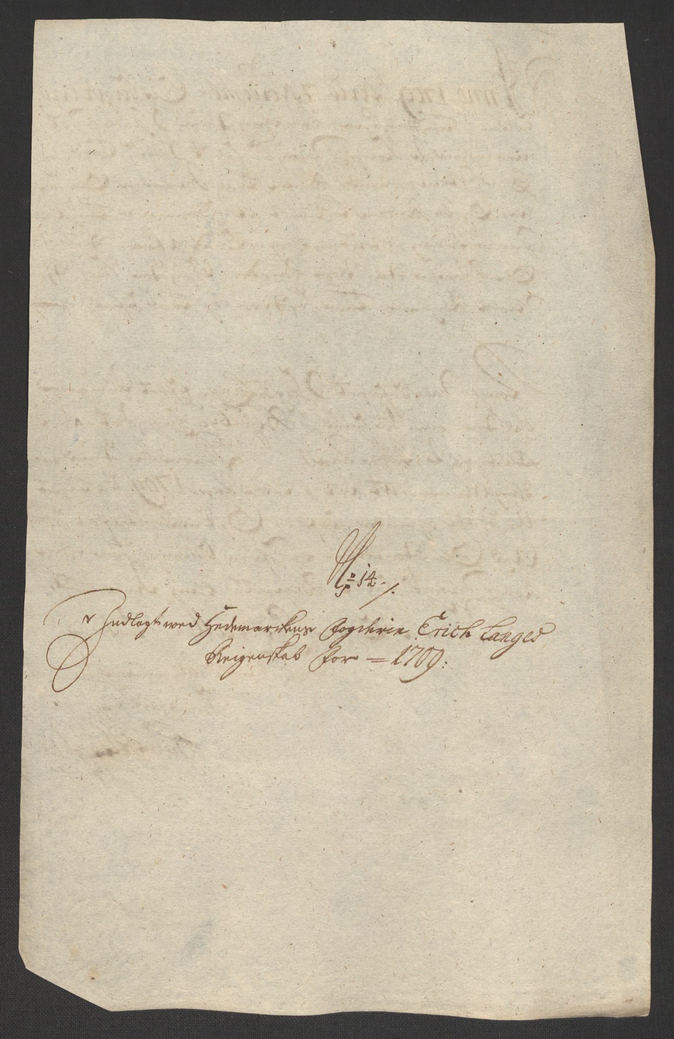 Rentekammeret inntil 1814, Reviderte regnskaper, Fogderegnskap, RA/EA-4092/R16/L1045: Fogderegnskap Hedmark, 1709, p. 292