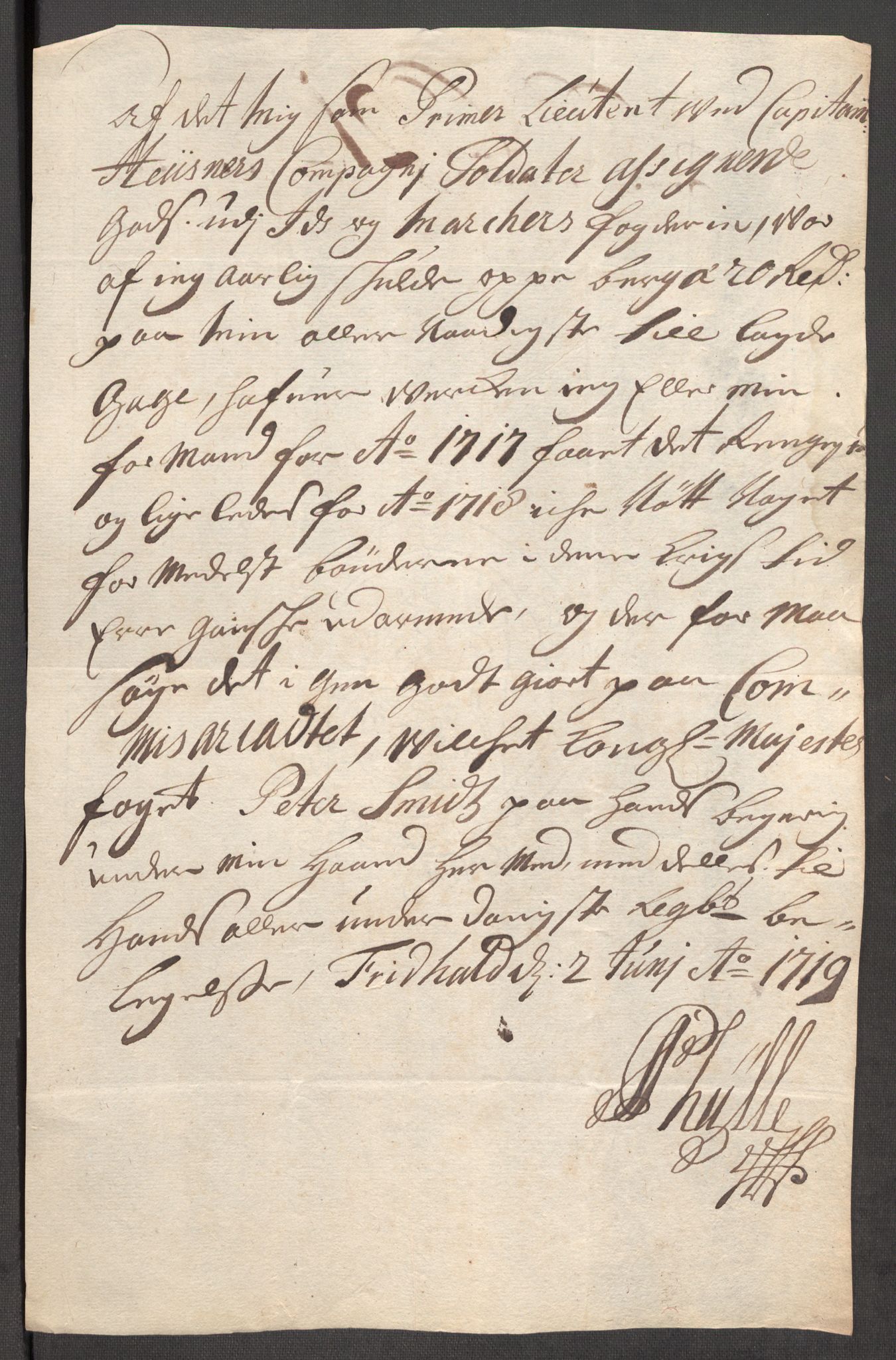 Rentekammeret inntil 1814, Reviderte regnskaper, Fogderegnskap, AV/RA-EA-4092/R01/L0024: Fogderegnskap Idd og Marker, 1717-1718, p. 299