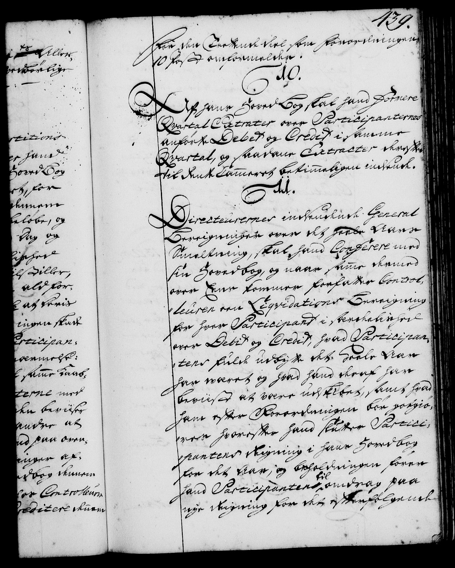 Rentekammeret, Kammerkanselliet, RA/EA-3111/G/Gg/Ggi/L0001: Norsk instruksjonsprotokoll med register (merket RK 53.34), 1720-1729, p. 439