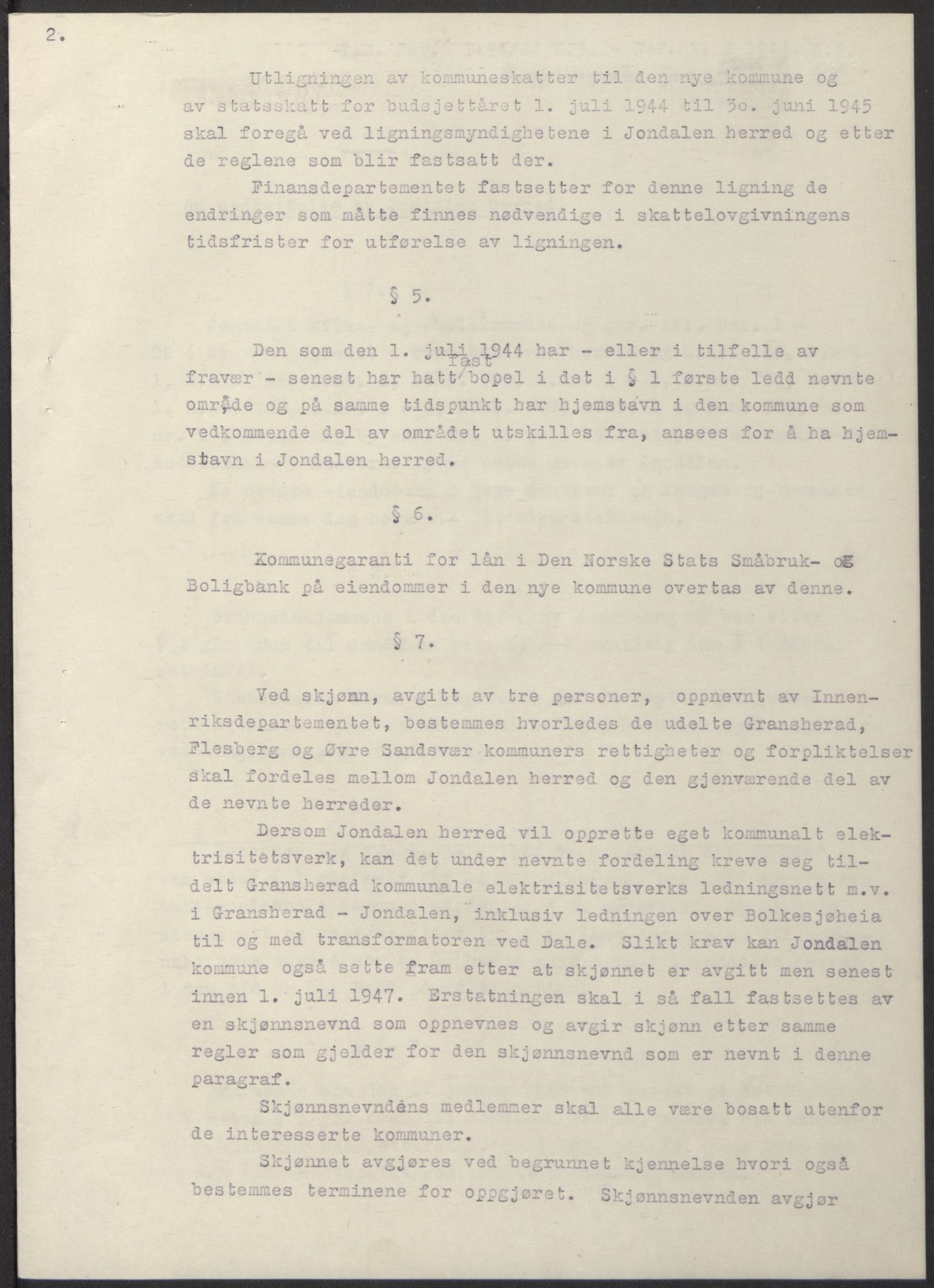 NS-administrasjonen 1940-1945 (Statsrådsekretariatet, de kommisariske statsråder mm), RA/S-4279/D/Db/L0100: Lover, 1944, p. 365