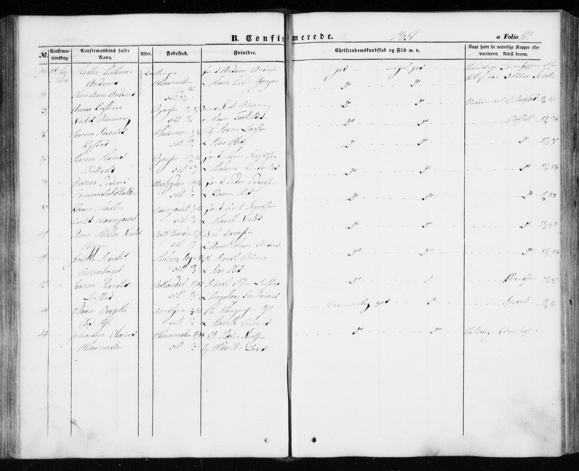 Ministerialprotokoller, klokkerbøker og fødselsregistre - Sør-Trøndelag, SAT/A-1456/606/L0291: Parish register (official) no. 606A06, 1848-1856, p. 162