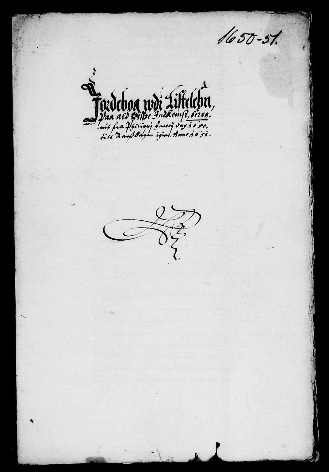 Rentekammeret inntil 1814, Reviderte regnskaper, Lensregnskaper, AV/RA-EA-5023/R/Rb/Rbr/L0018: Lista len, 1648-1651