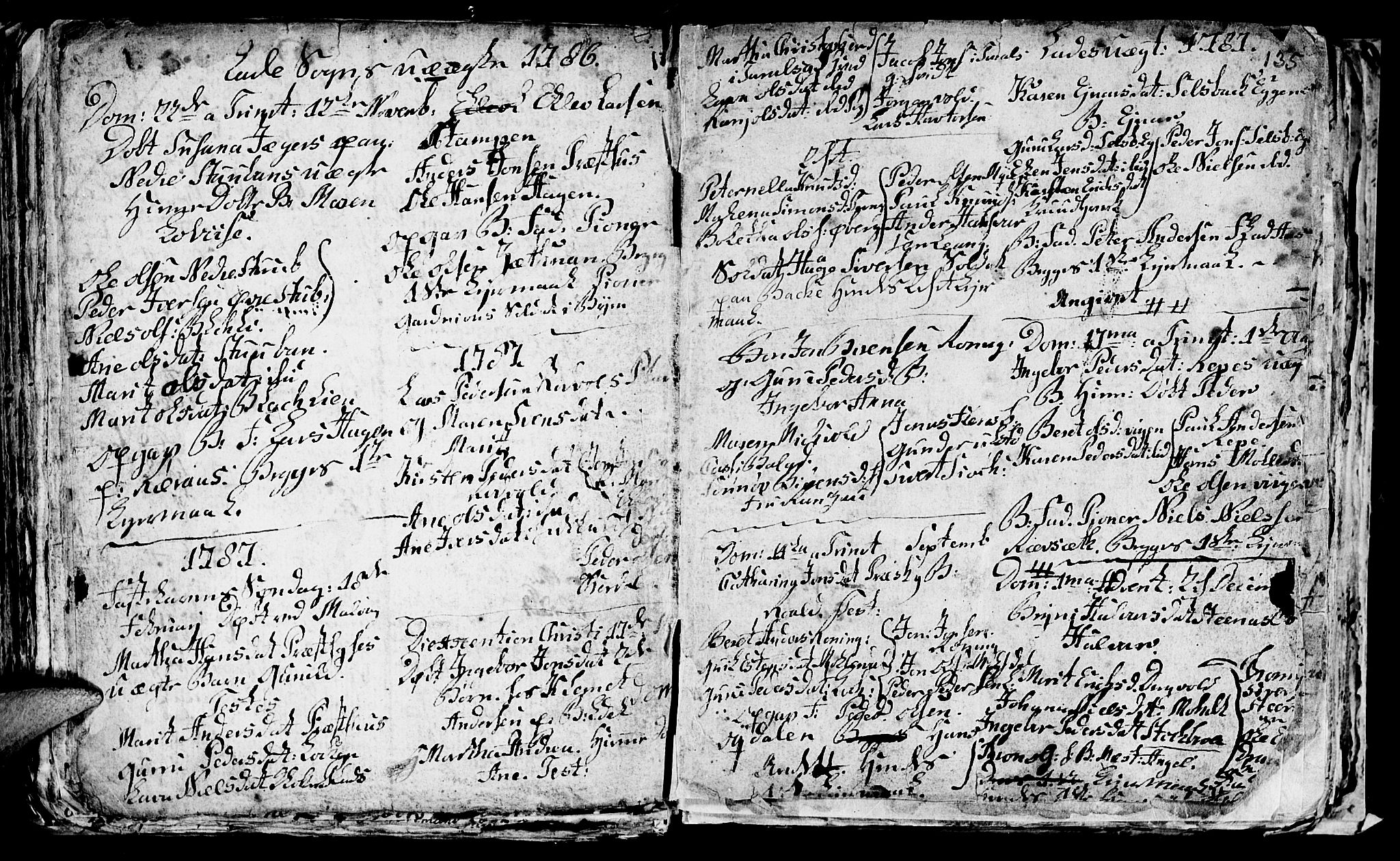 Ministerialprotokoller, klokkerbøker og fødselsregistre - Sør-Trøndelag, SAT/A-1456/606/L0305: Parish register (copy) no. 606C01, 1757-1819, p. 135