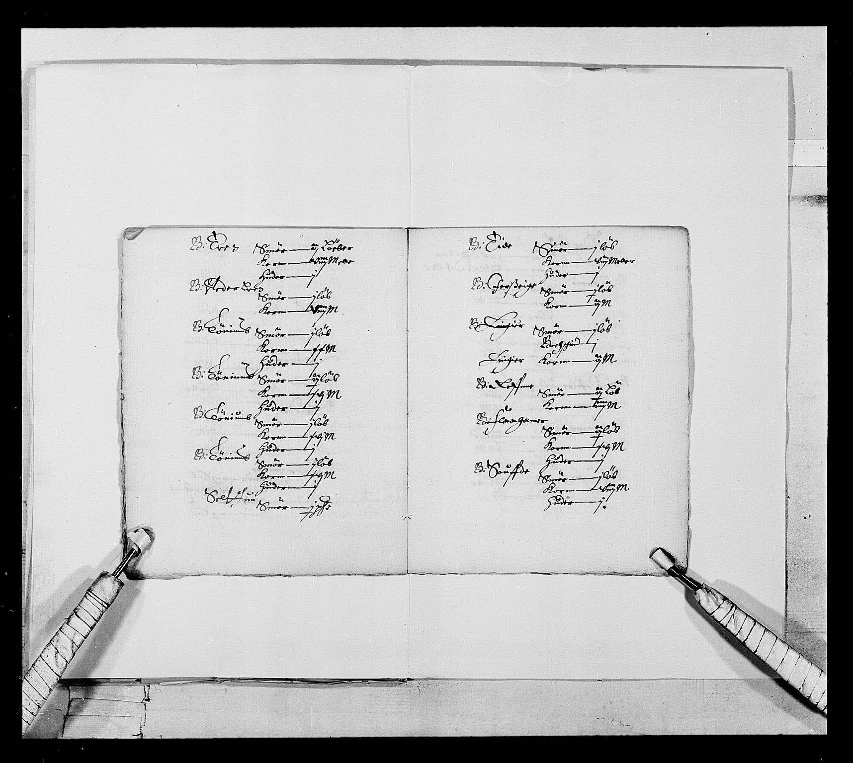 Stattholderembetet 1572-1771, AV/RA-EA-2870/Ek/L0021/0001: Jordebøker 1633-1658: / Adelsjordebøker innlevert til hyllingen i august 1648 og senere, 1648-1649, p. 219