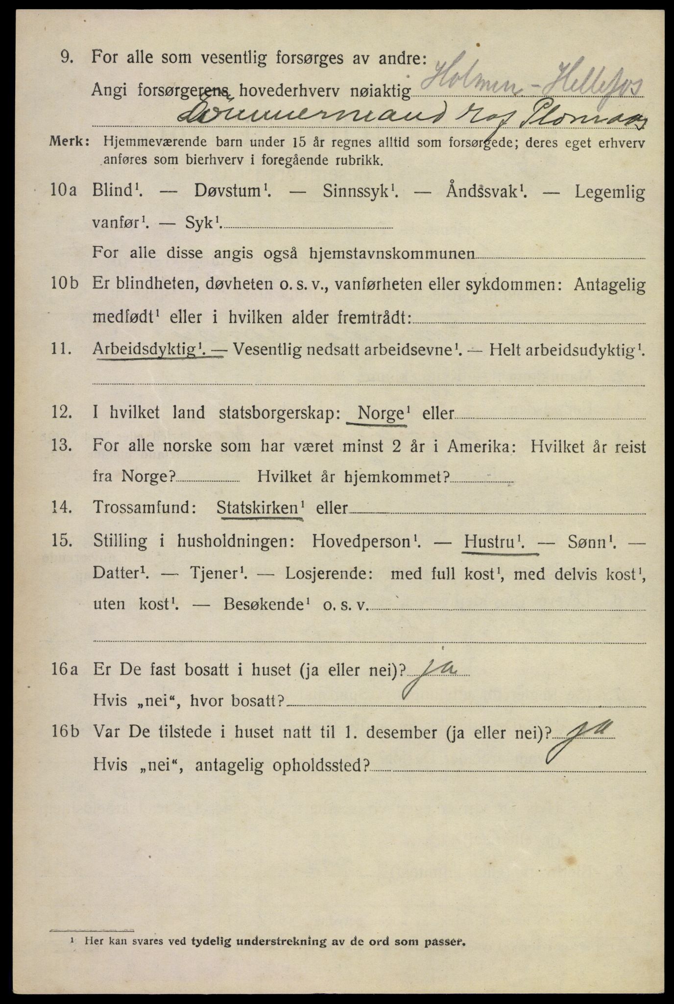 SAKO, 1920 census for Modum, 1920, p. 11872