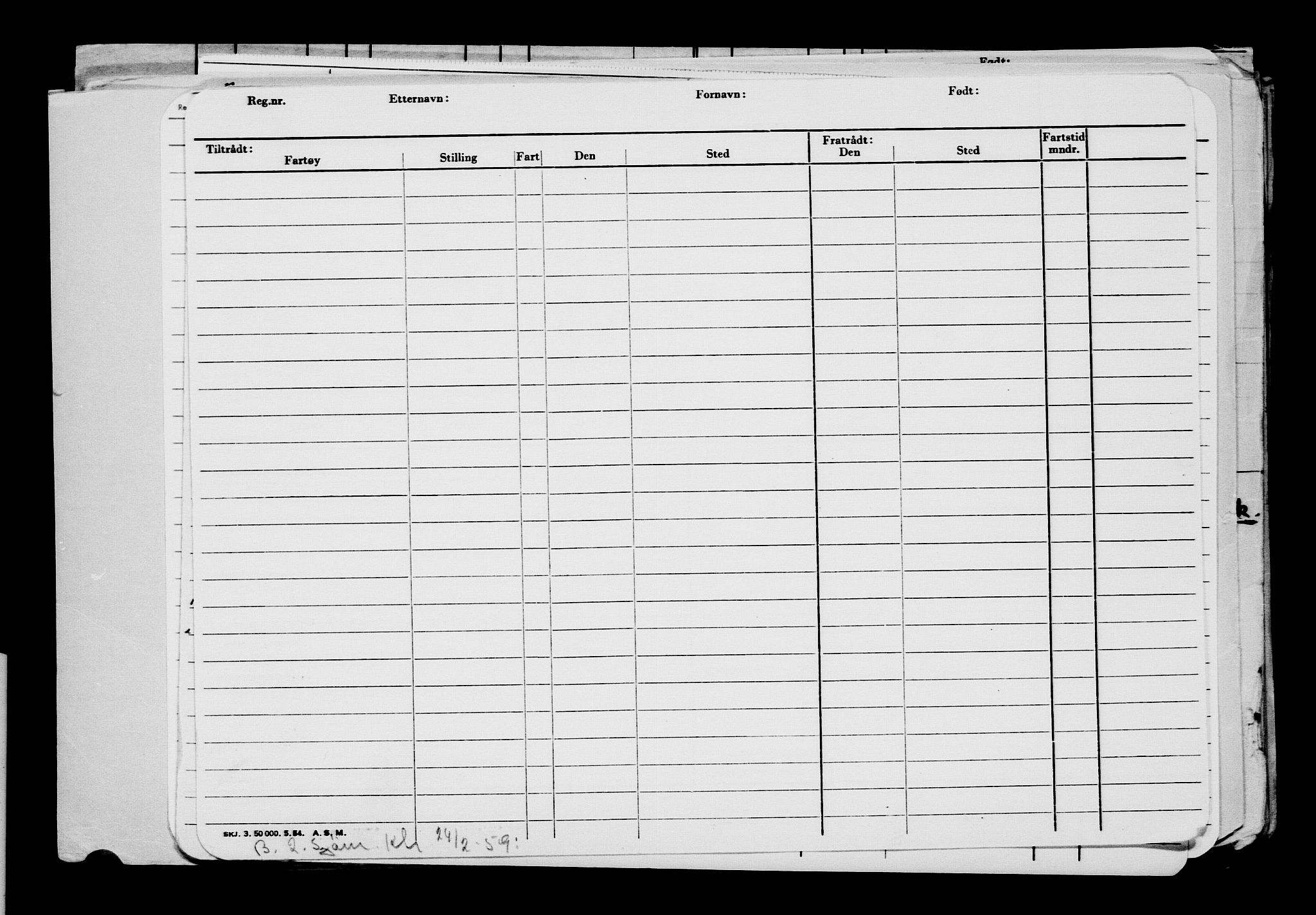 Direktoratet for sjømenn, AV/RA-S-3545/G/Gb/L0058: Hovedkort, 1905, p. 14