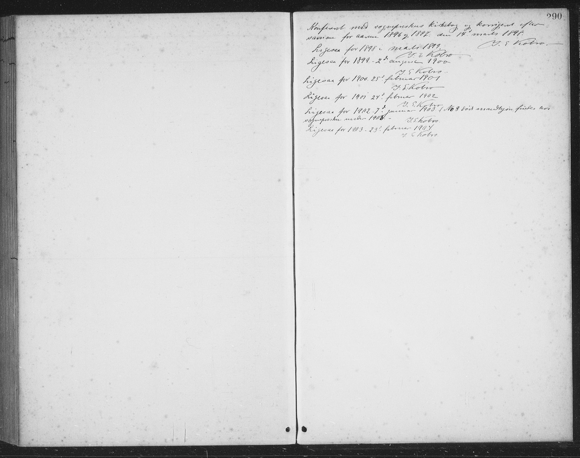 Skånevik sokneprestembete, AV/SAB-A-77801/H/Hab: Parish register (copy) no. B 2, 1881-1920, p. 290