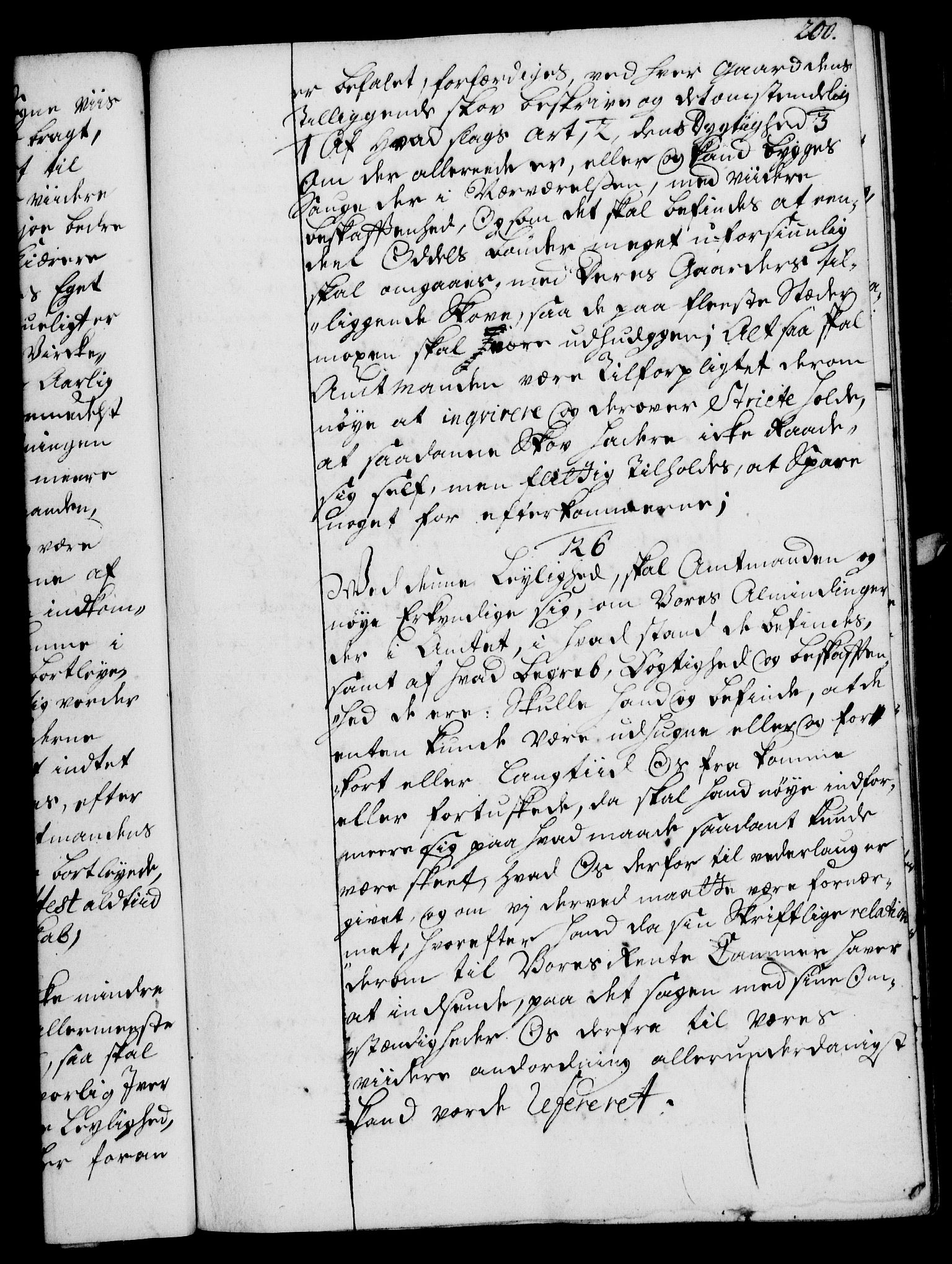 Rentekammeret, Kammerkanselliet, RA/EA-3111/G/Gg/Ggi/L0002: Norsk instruksjonsprotokoll med register (merket RK 53.35), 1729-1751, p. 200