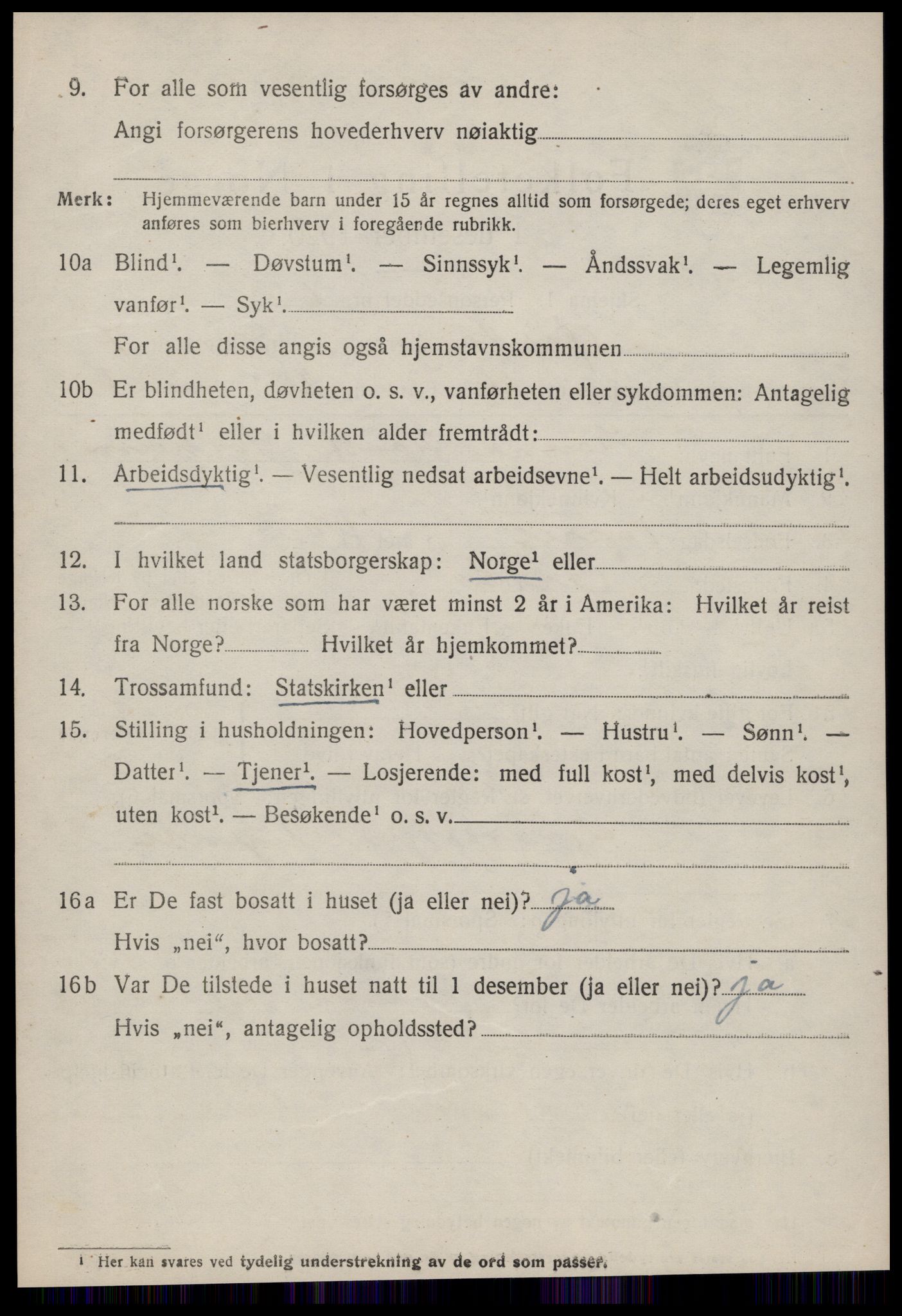 SAT, 1920 census for Ørsta, 1920, p. 5727