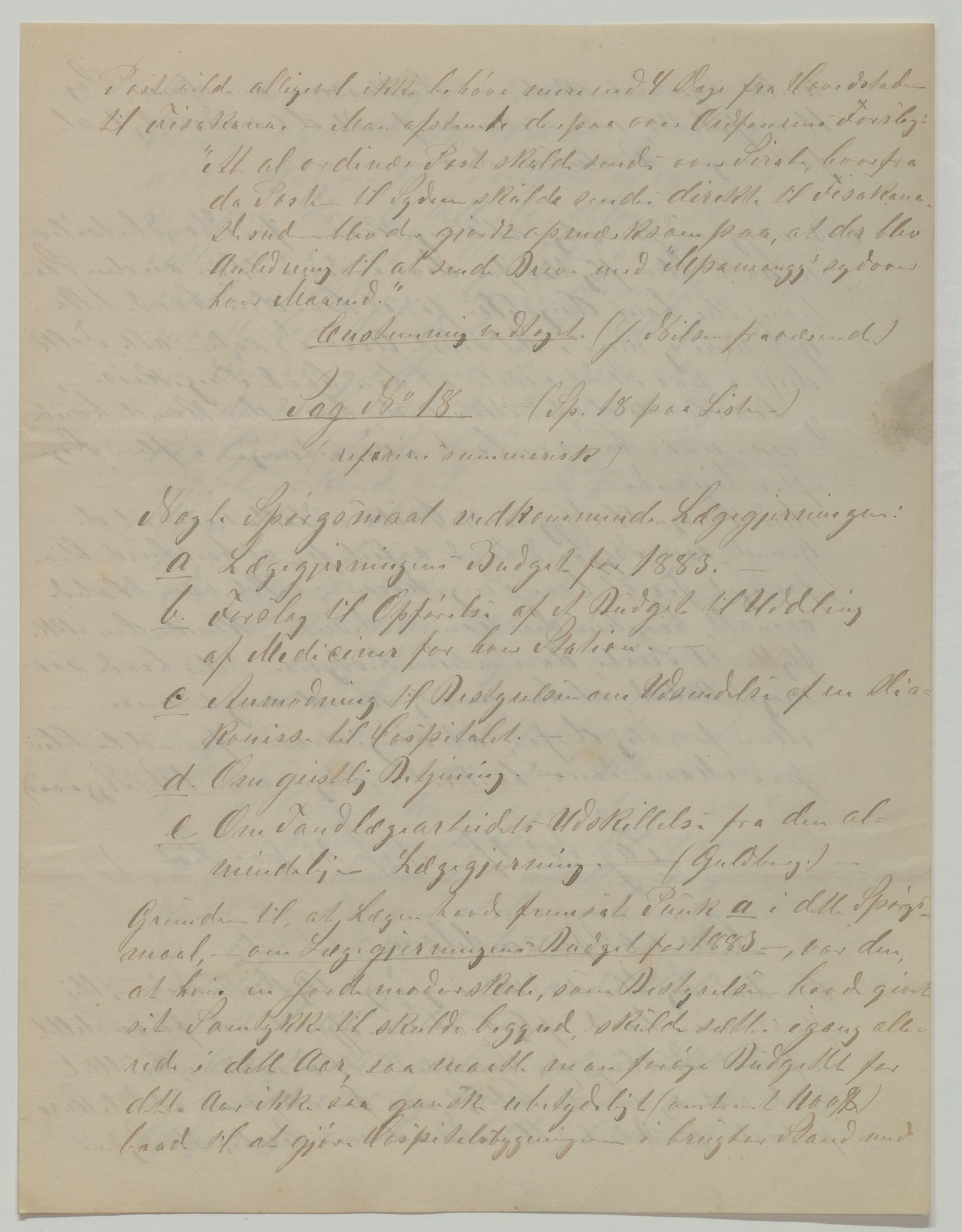 Det Norske Misjonsselskap - hovedadministrasjonen, VID/MA-A-1045/D/Da/Daa/L0036/0004: Konferansereferat og årsberetninger / Konferansereferat fra Madagaskar Innland., 1883