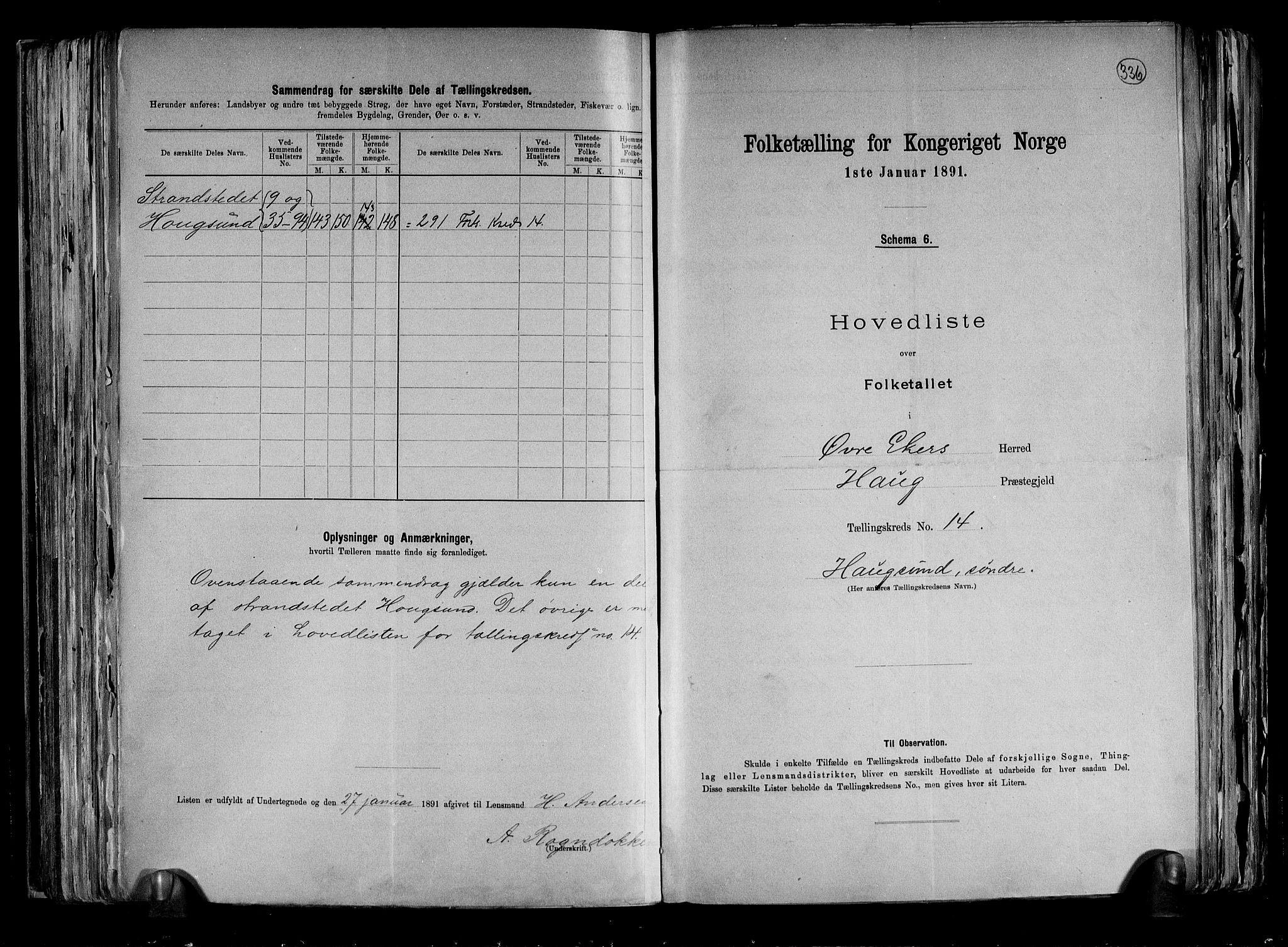 RA, 1891 census for 0624 Øvre Eiker, 1891, p. 38