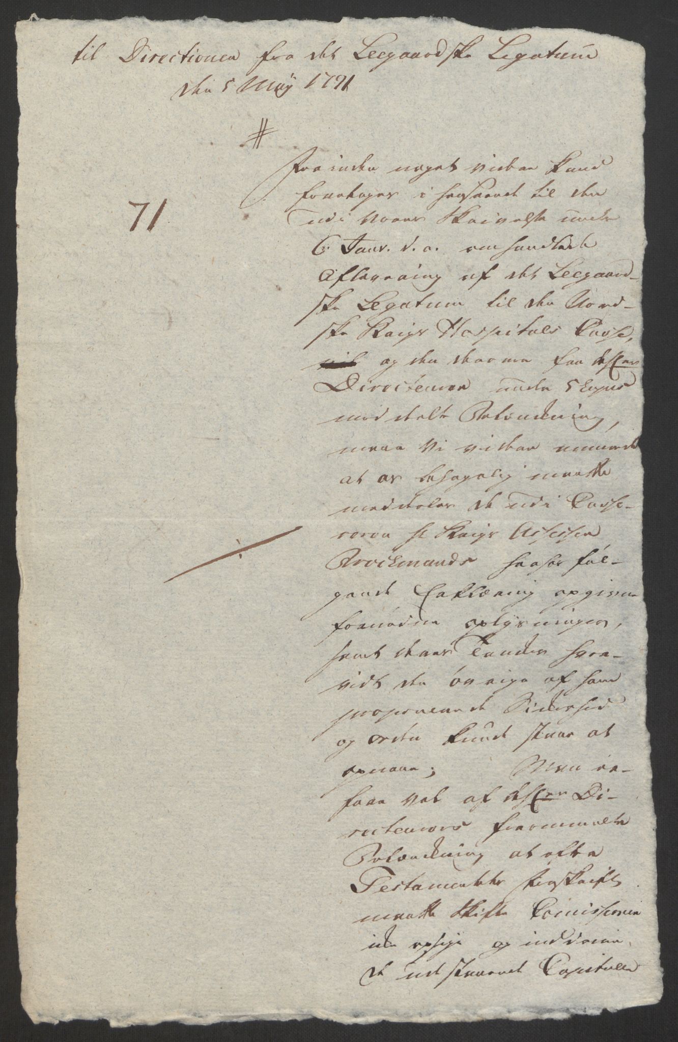 Forsvaret, Den norske kvesthuskasse/krigshospitalkasse, AV/RA-RAFA-1887/F/Fa/L0008: Konsepter, 1790-1793, p. 481