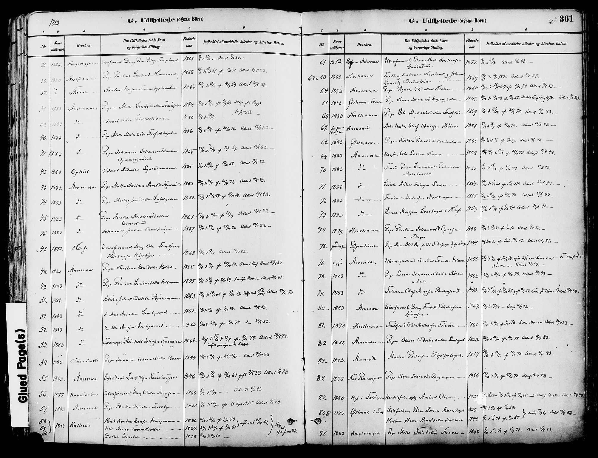 Grue prestekontor, AV/SAH-PREST-036/H/Ha/Haa/L0012: Parish register (official) no. 12, 1881-1897, p. 361