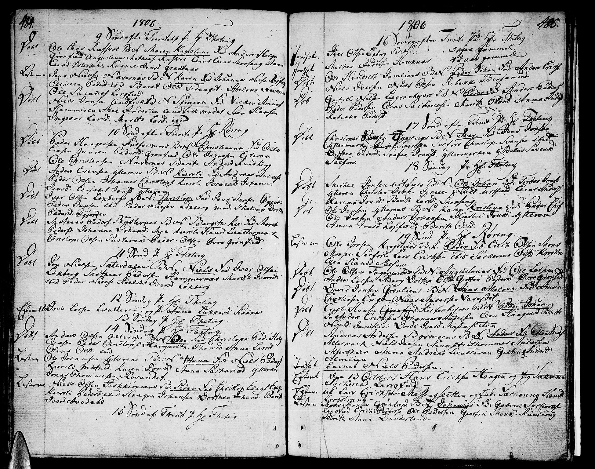 Ministerialprotokoller, klokkerbøker og fødselsregistre - Nordland, SAT/A-1459/825/L0349: Parish register (official) no. 825A05 /2, 1790-1806, p. 484-485