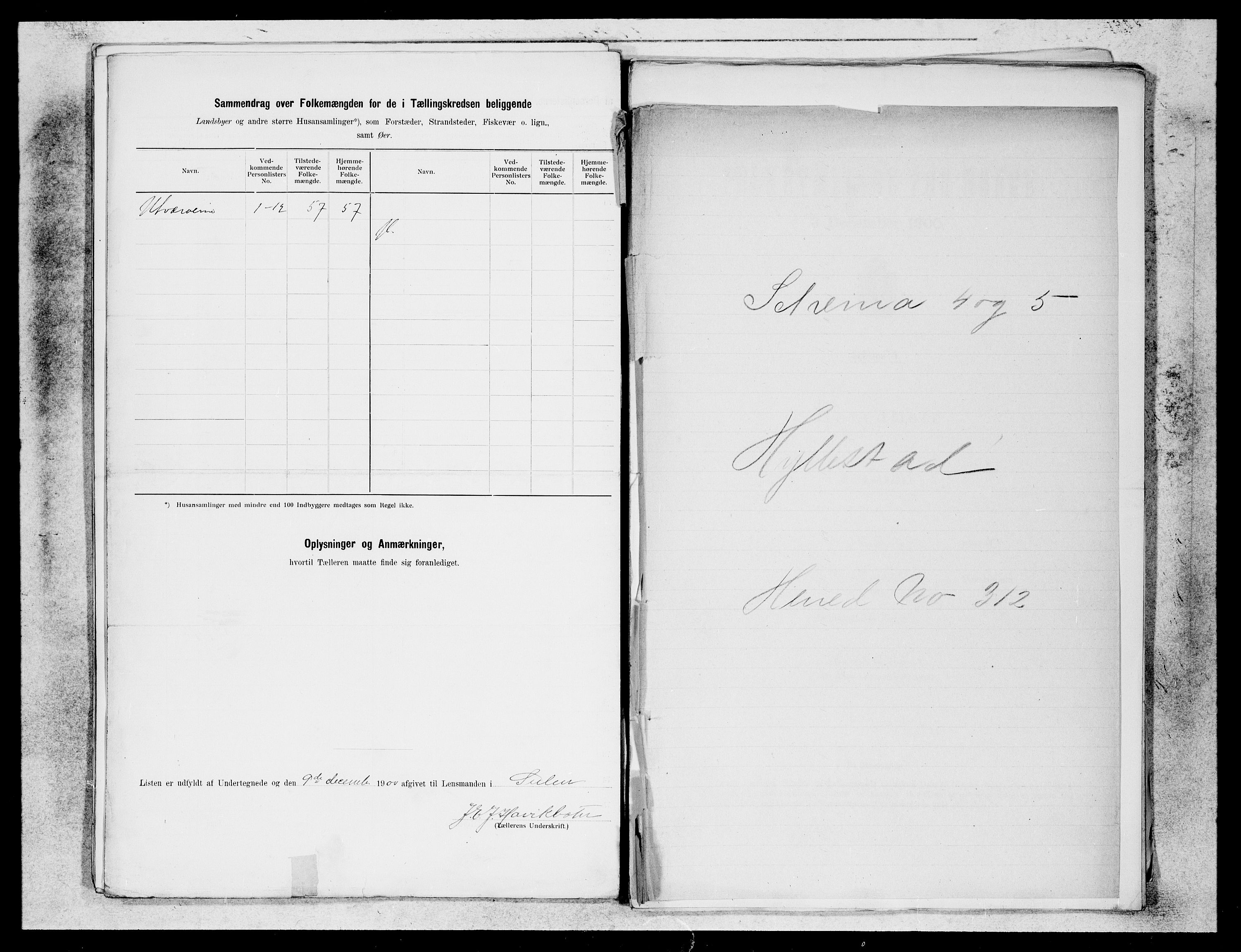 SAB, 1900 census for Solund, 1900, p. 21